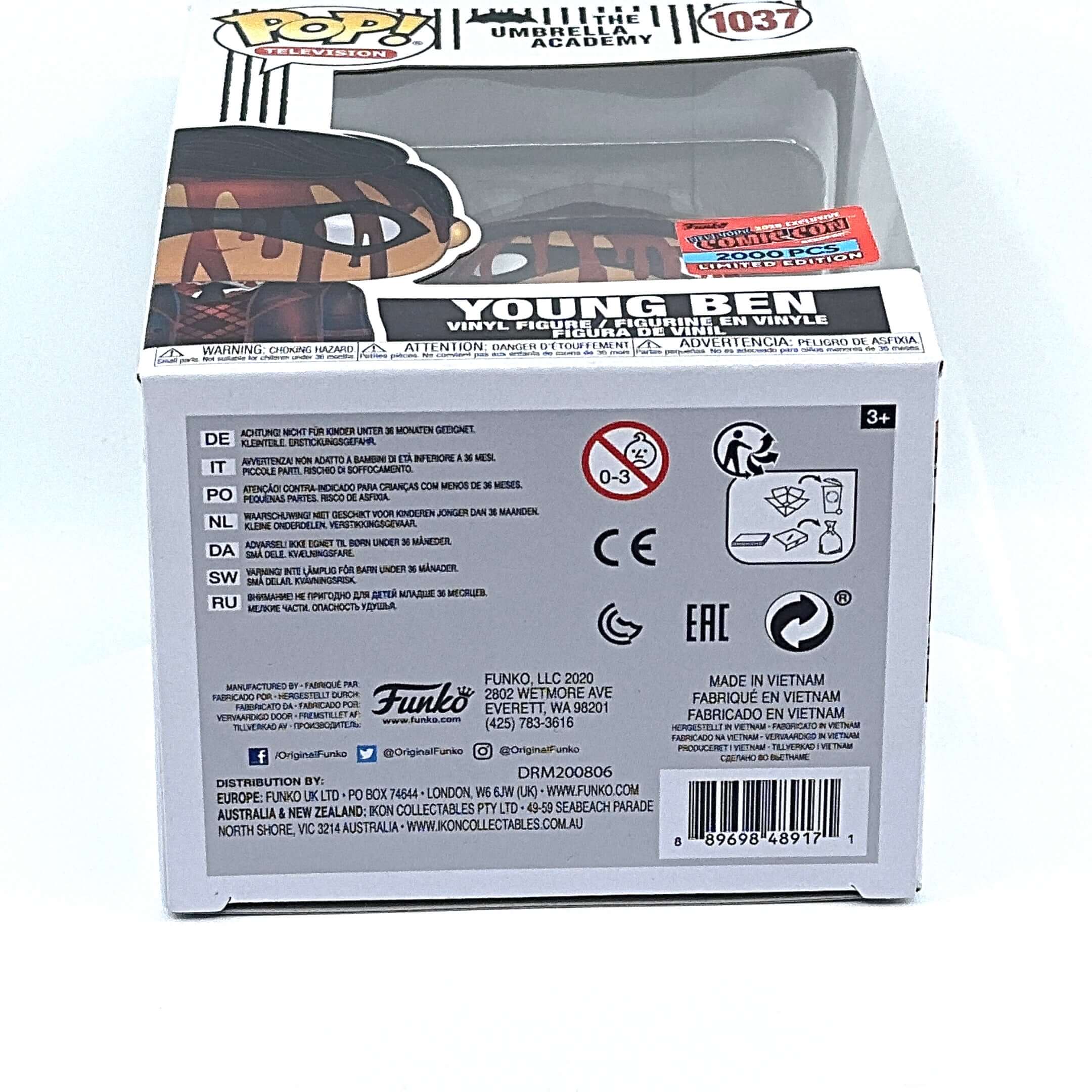 Young Ben Funko Pop! 2020 NYCC 2000 PCS-Jingle Truck Toys