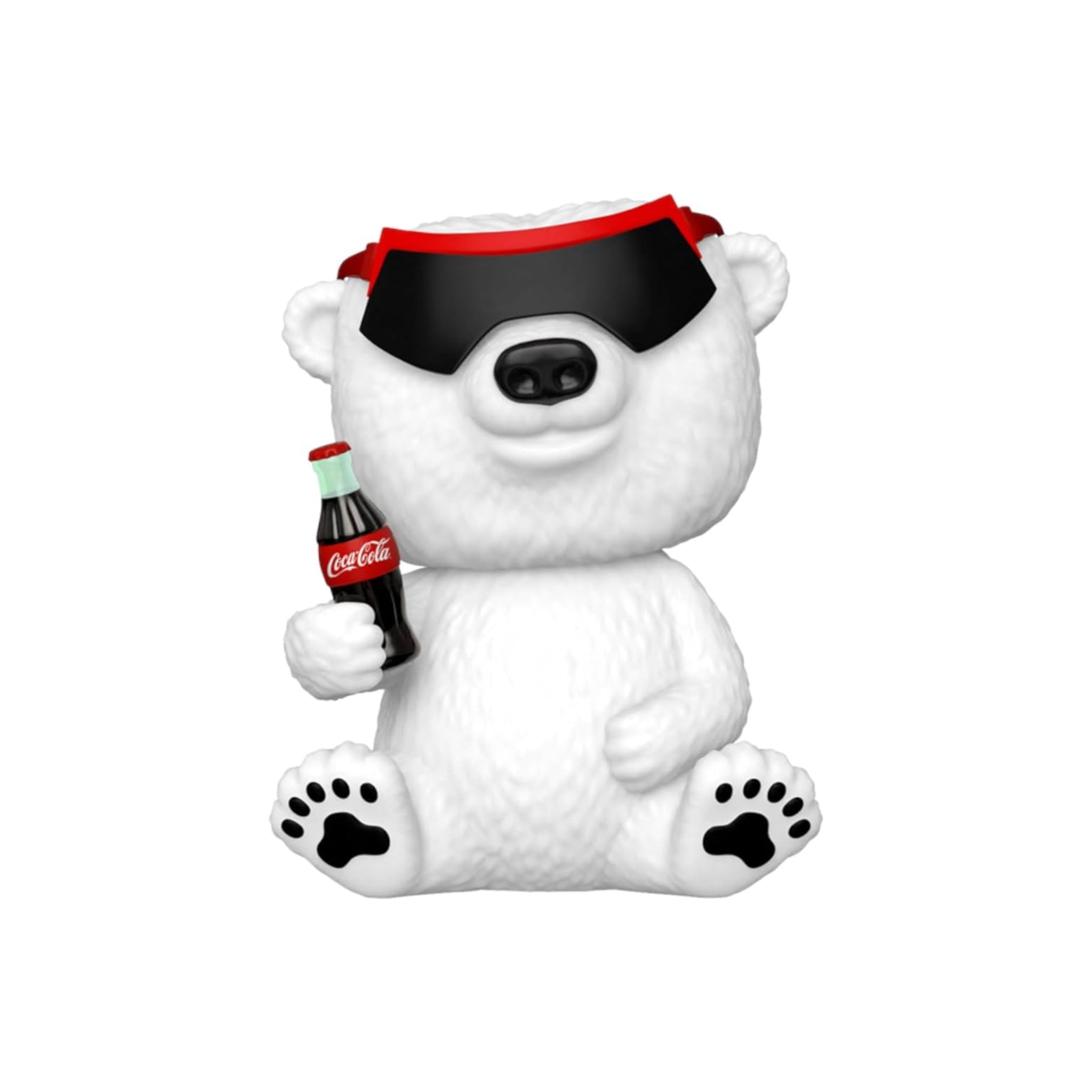 90s Coca-Cola Polar Bear FLOCKED Funko Pop! AMAZON EXCLUSIVE