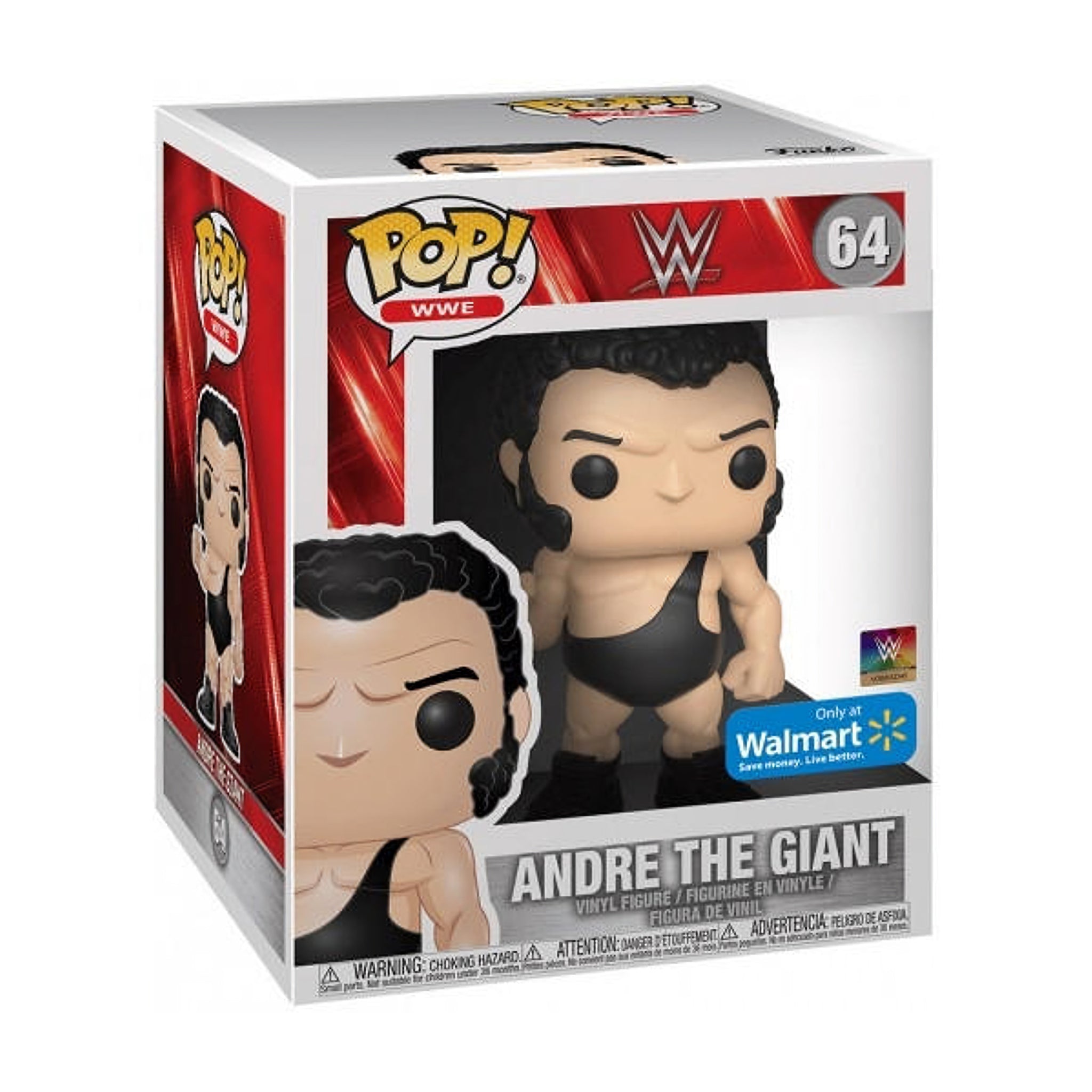 Andre the Giant LARGE POP  Funko Pop! WALMART EXCLUSIVE