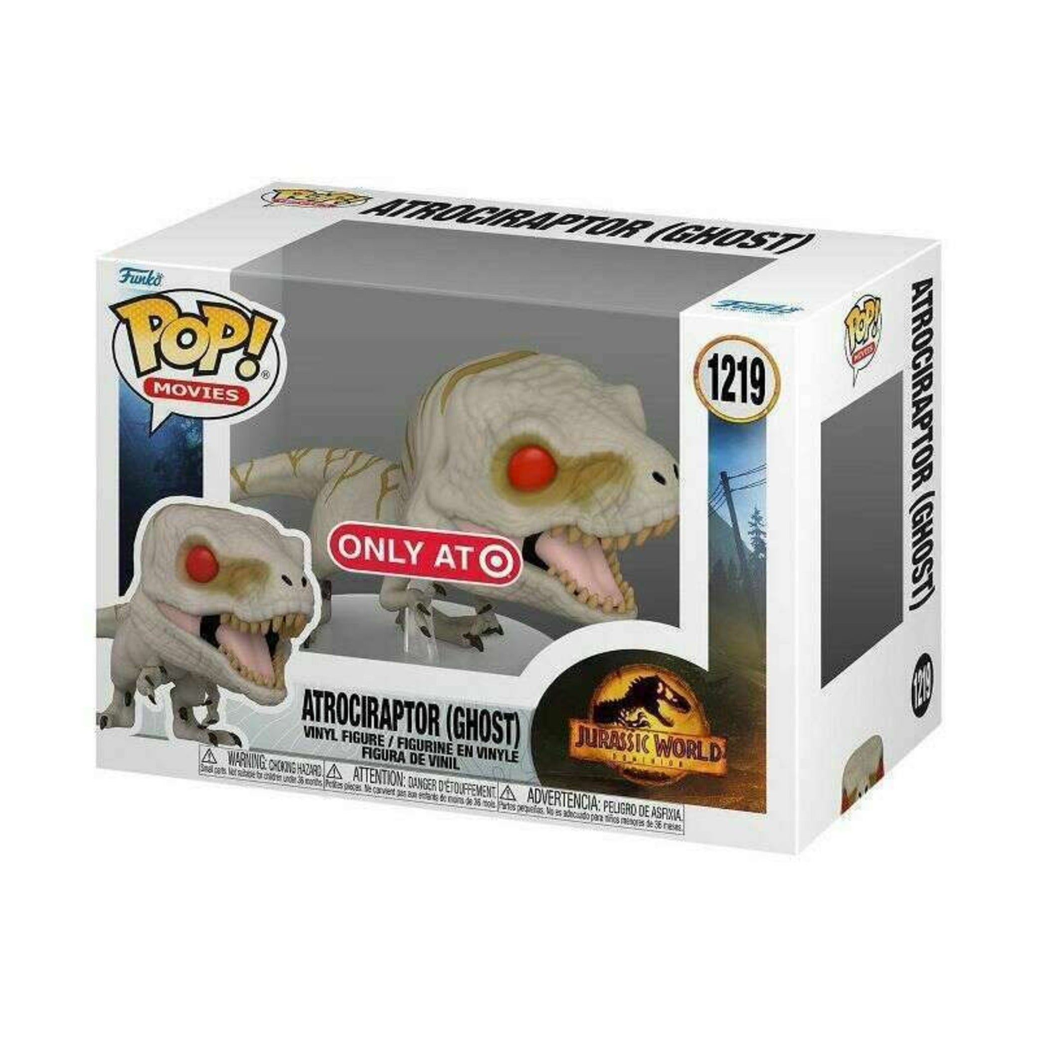 Atrociraptor (Ghost) Funko Pop! TARGET EXCLUSIVE