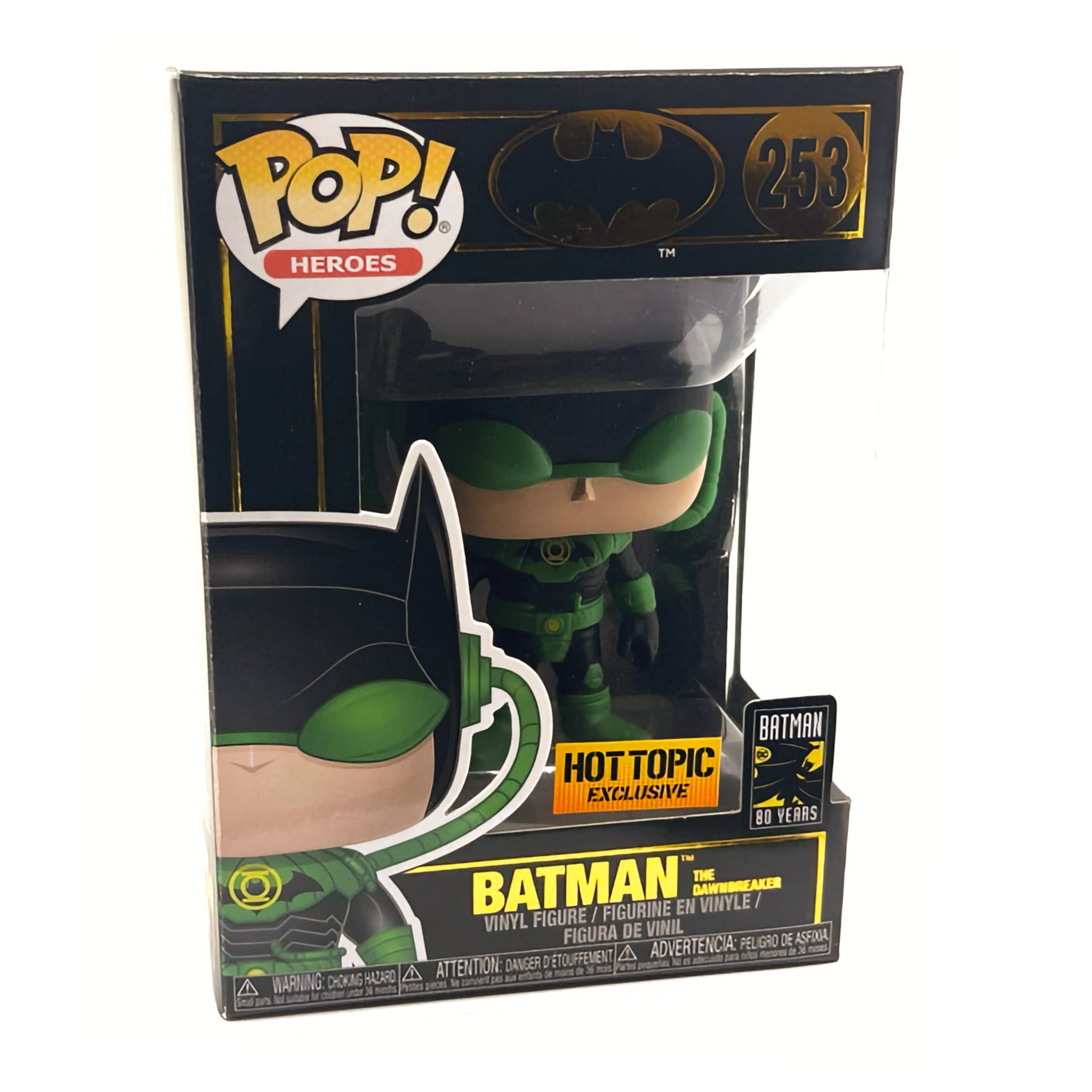 DAMAGED Batman (The Dawnbreaker) Funko Pop! HOT TOPIC EXCLUSIVE