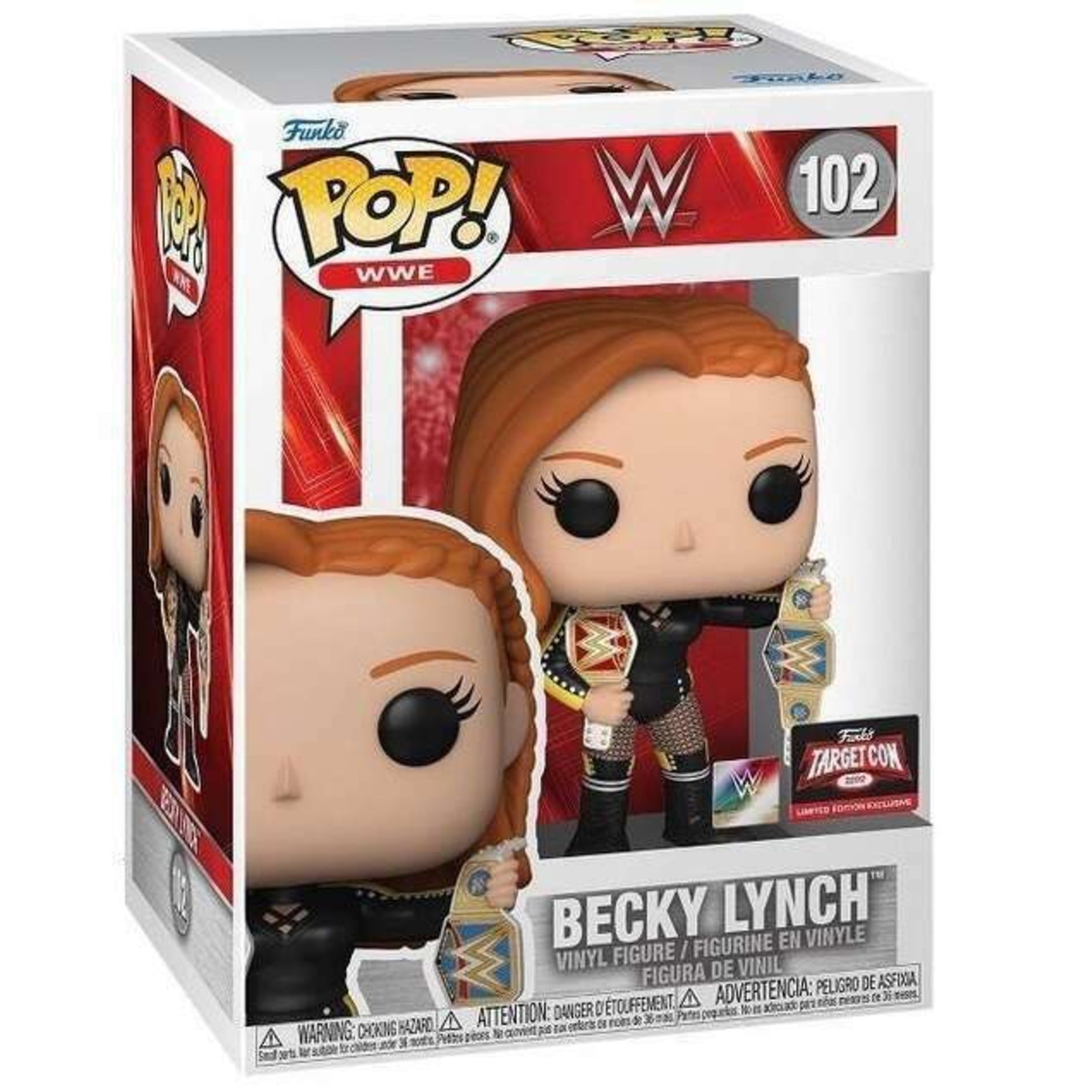 Becky Lynch Funko Pop! 2022 TARGET CON