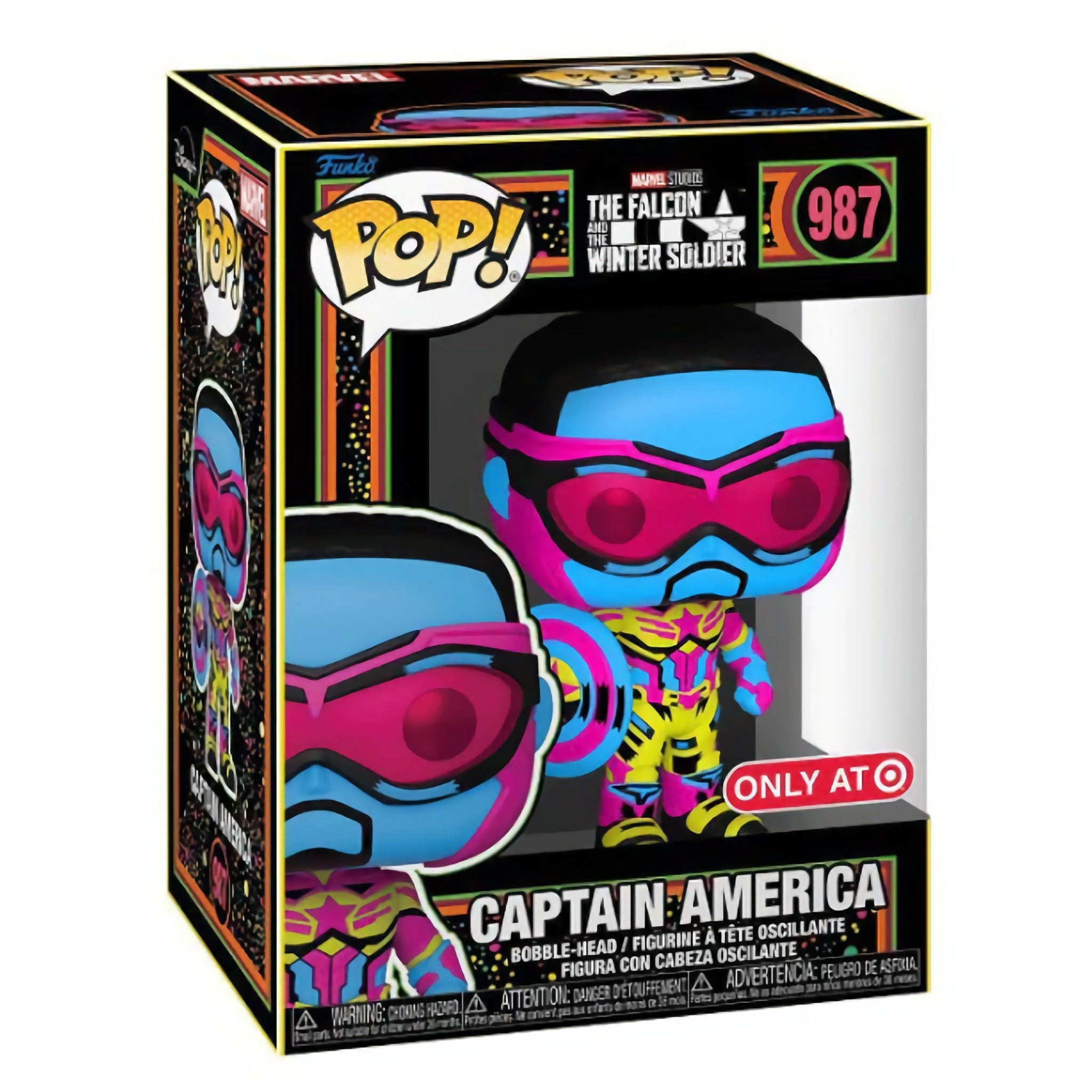 Captain America (Blacklight) Funko Pop! TARGET EXCLUSIVE