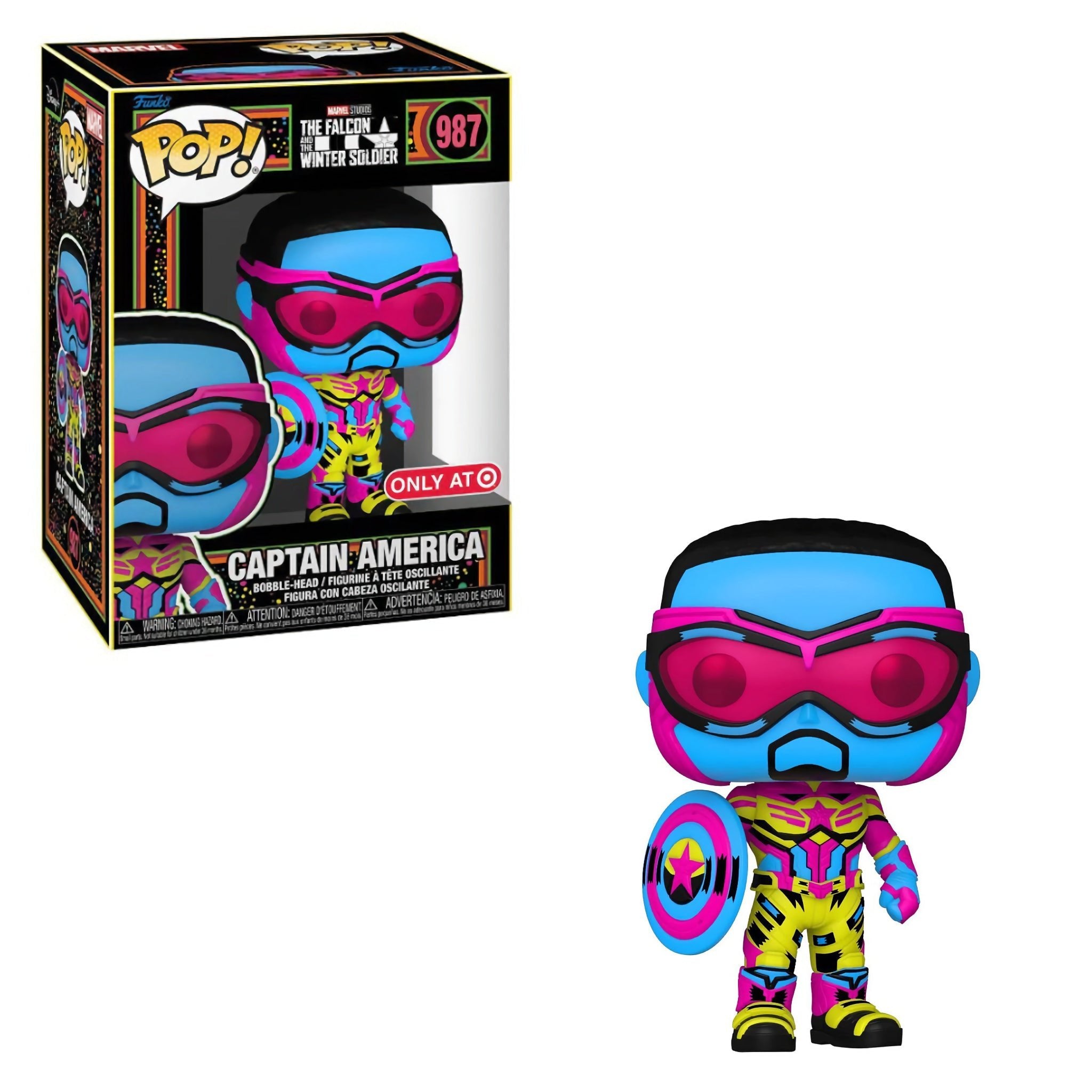 Captain America (Blacklight) Funko Pop! TARGET EXCLUSIVE