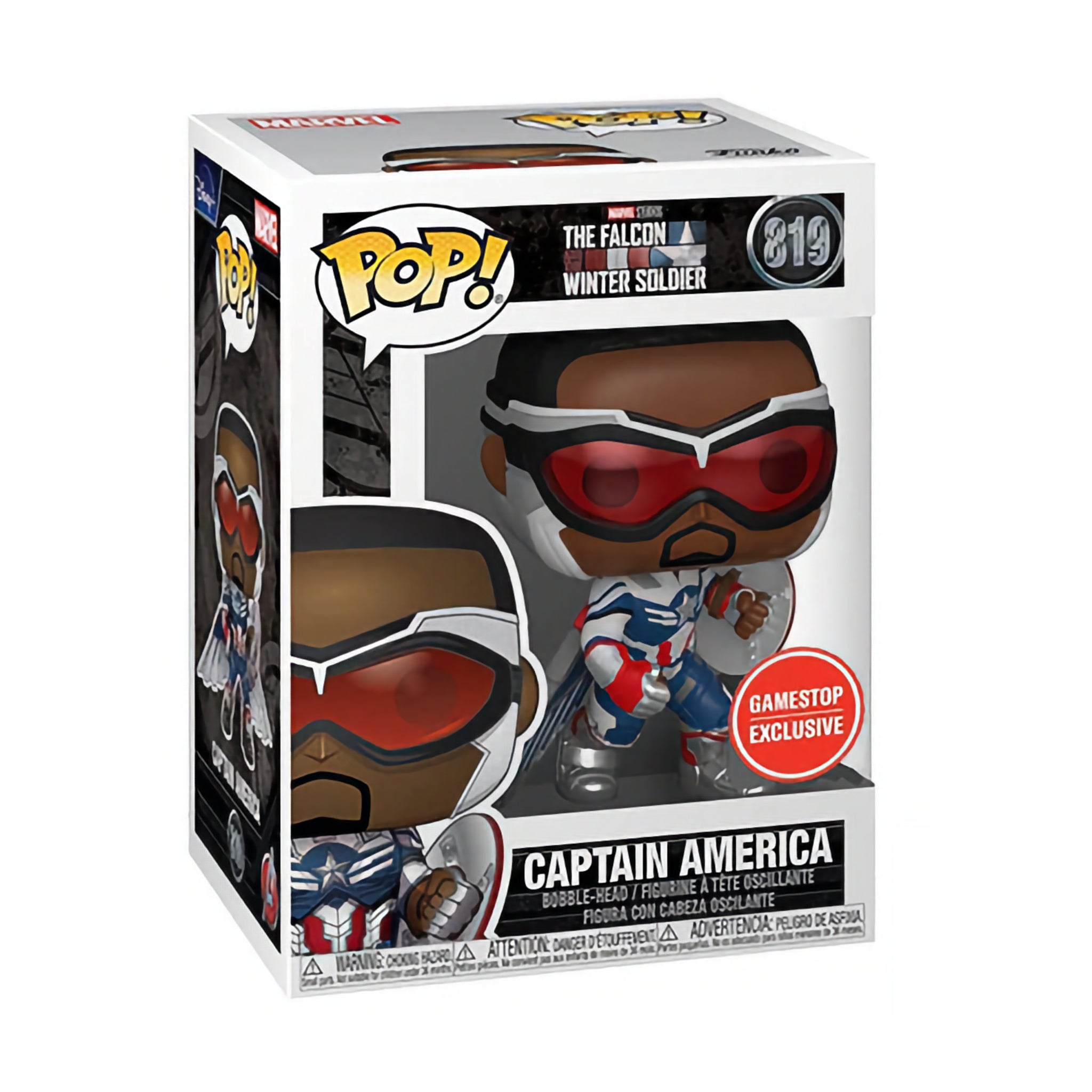 Captain America Funko Pop! GAMESTOP EXCLUSIVE