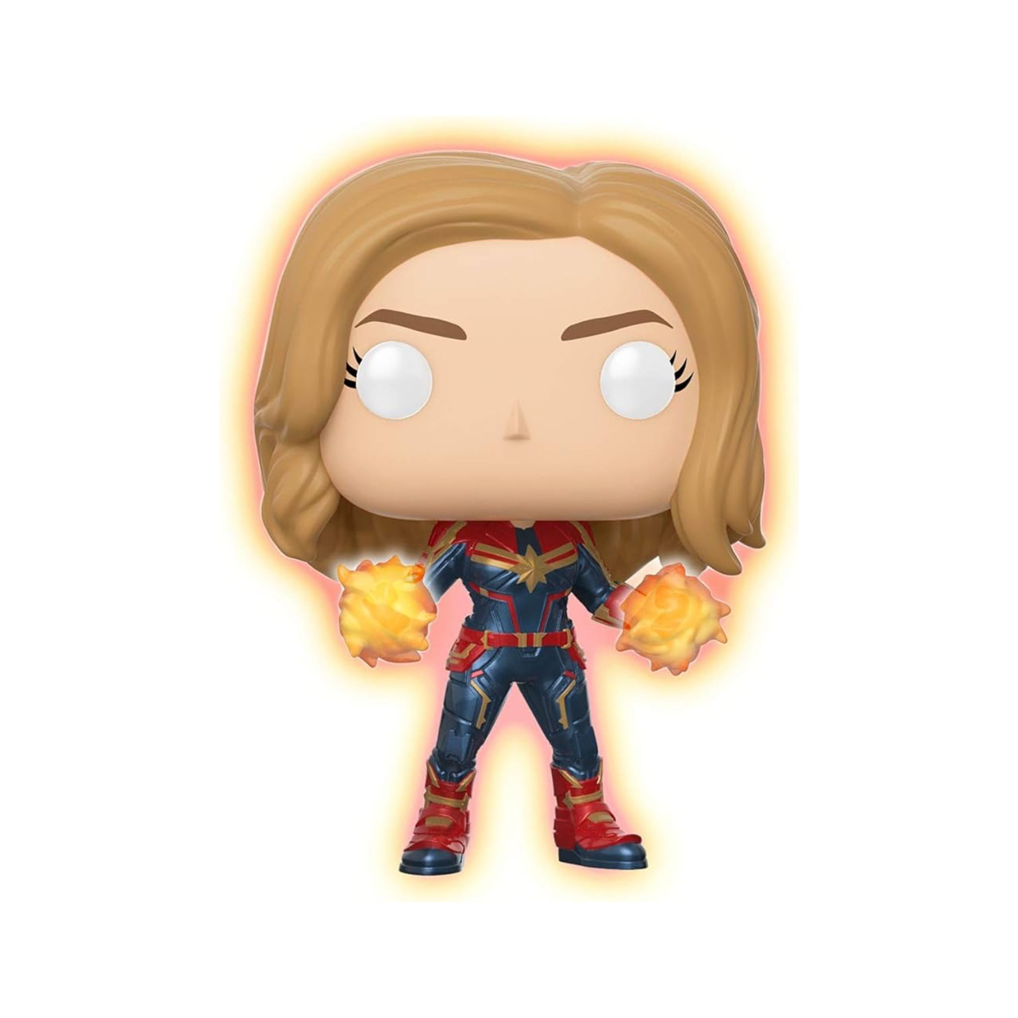 Captain Marvel (Glow in the Dark) GITD Funko Pop! WALMART EXCLUSIVE