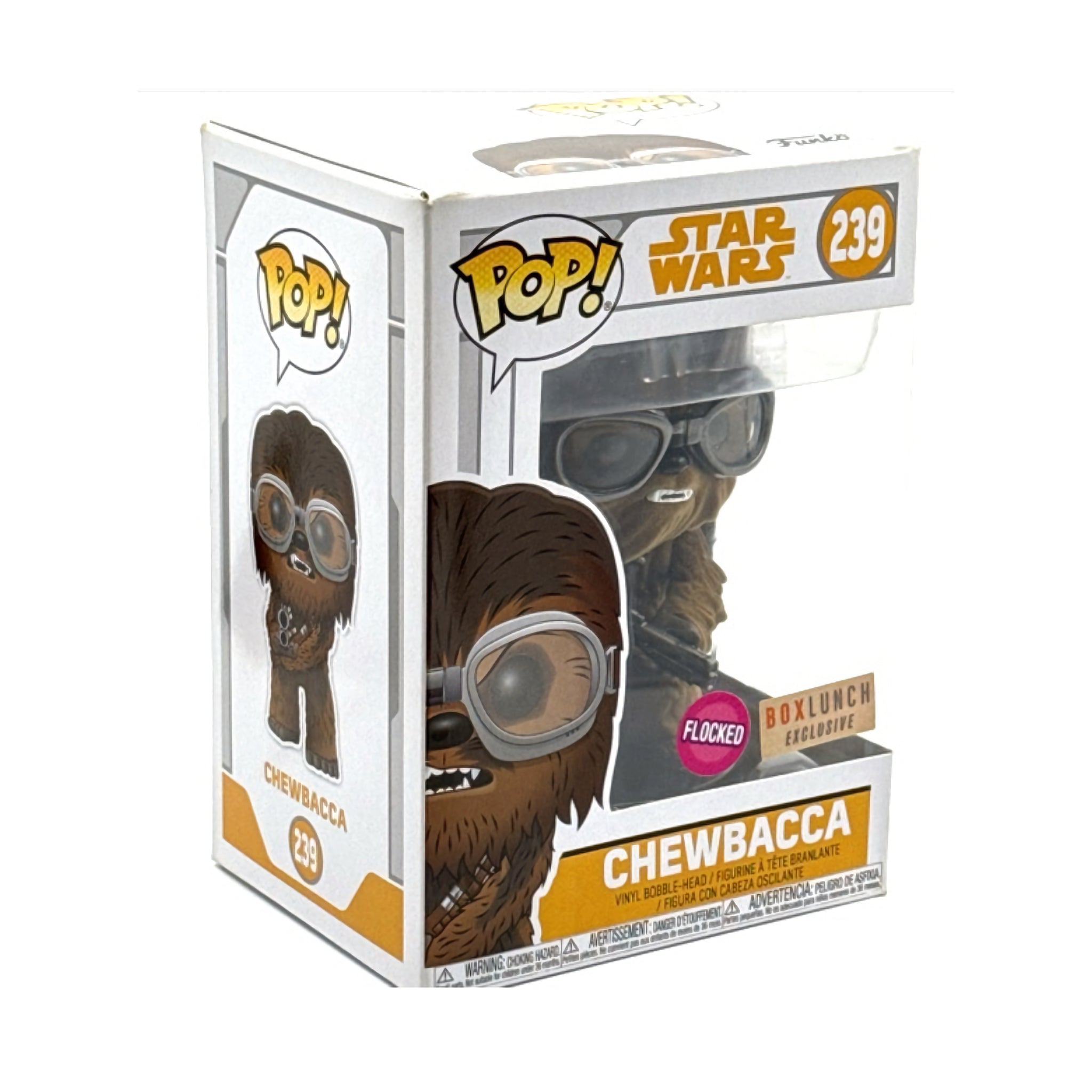 Chewbacca (Solo Movie) FLOCKED Funko Pop! BOX LUNCH EXCLUSIVE