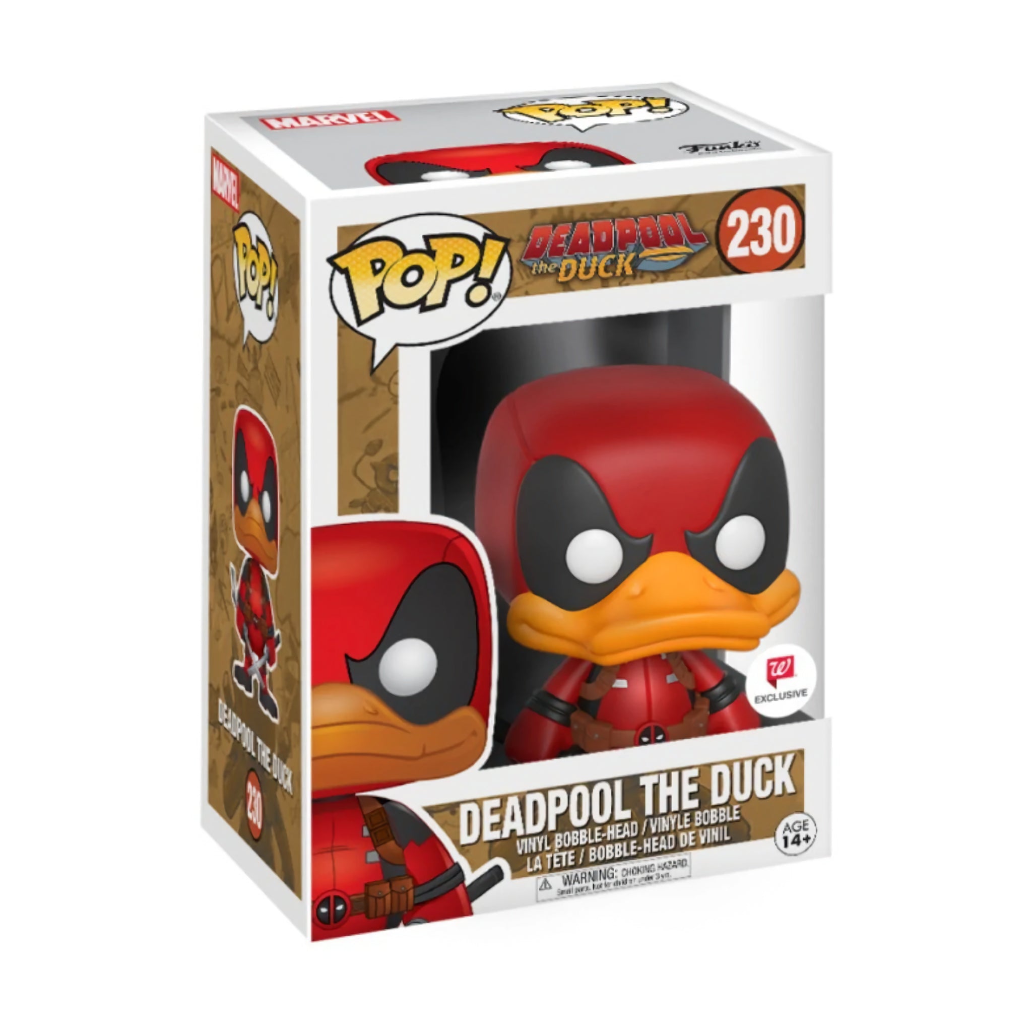 Deadpool the Duck Funko Pop! WALGREENS EXCLUSIVE