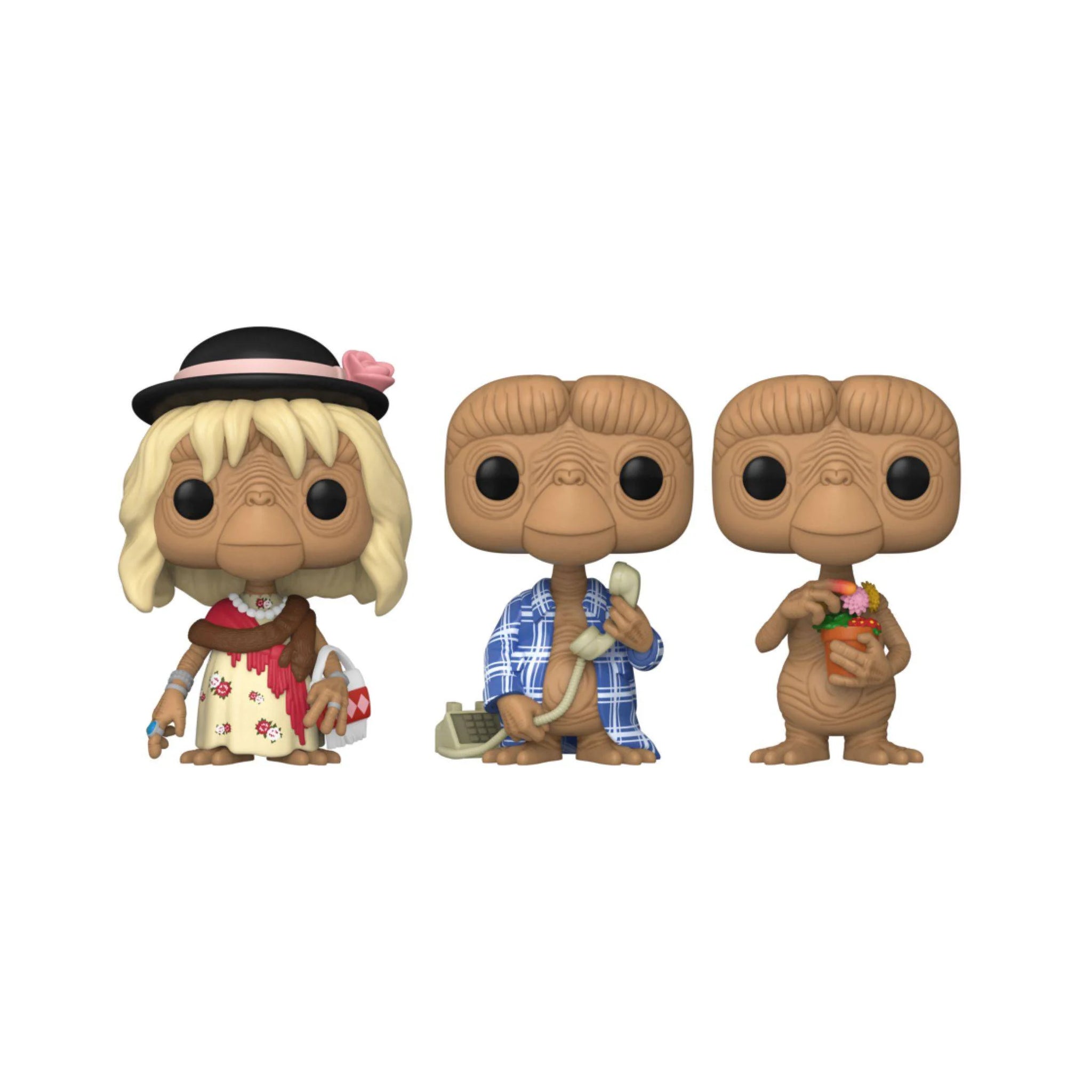 E.T. in Disguise / E.T. in Robe / E.T. with Flowers Funko Pop! WALMART EXCLUSIVE