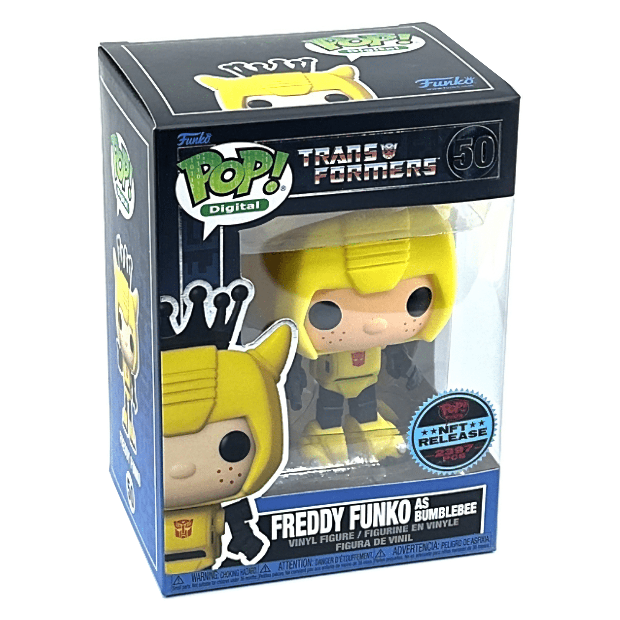 Freddy Funko as Bumblebee Funko Pop! NFT 2397 PCS