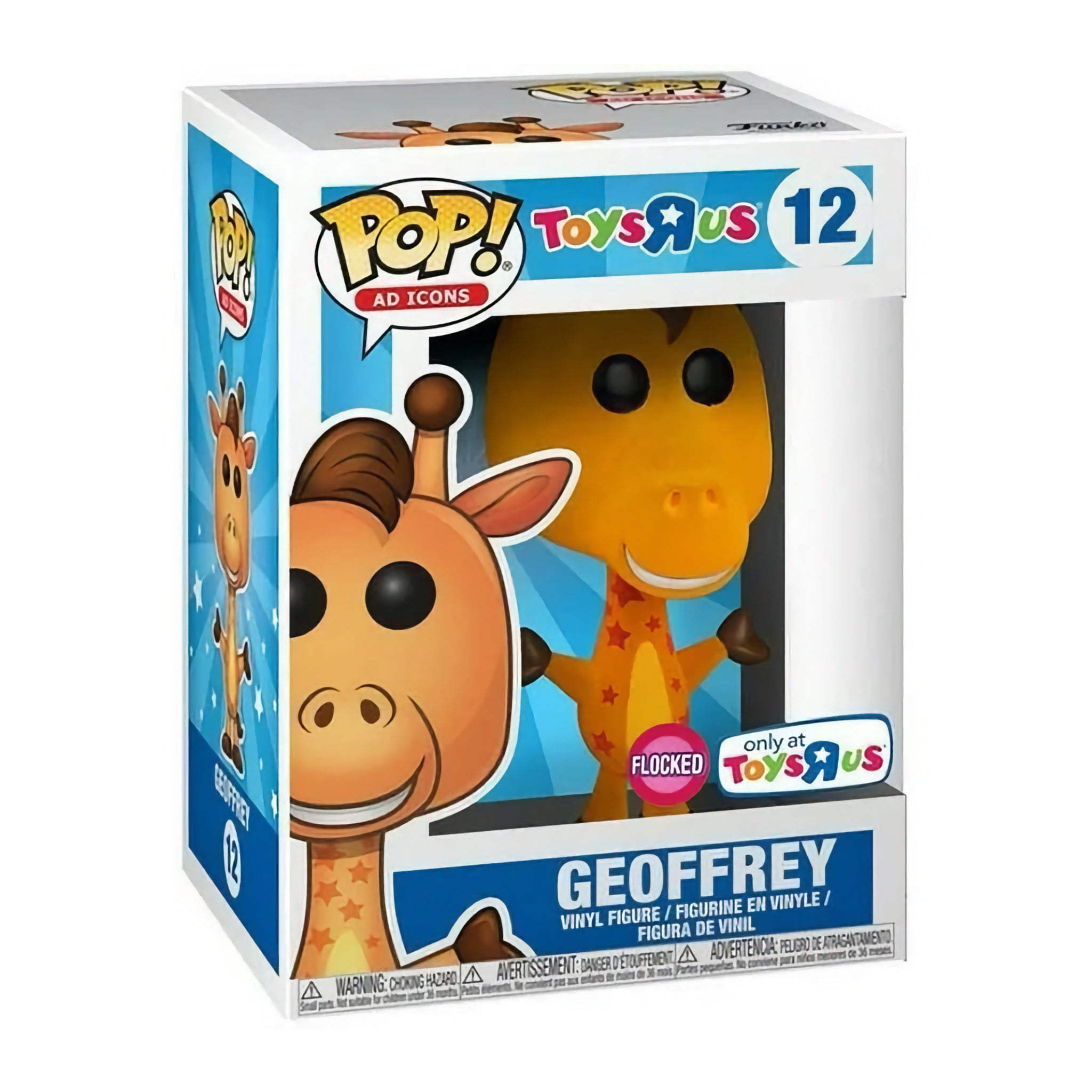 Geoffrey (Flocked) FLOCKED Funko Pop! TOYS R US EXCLUSIVE