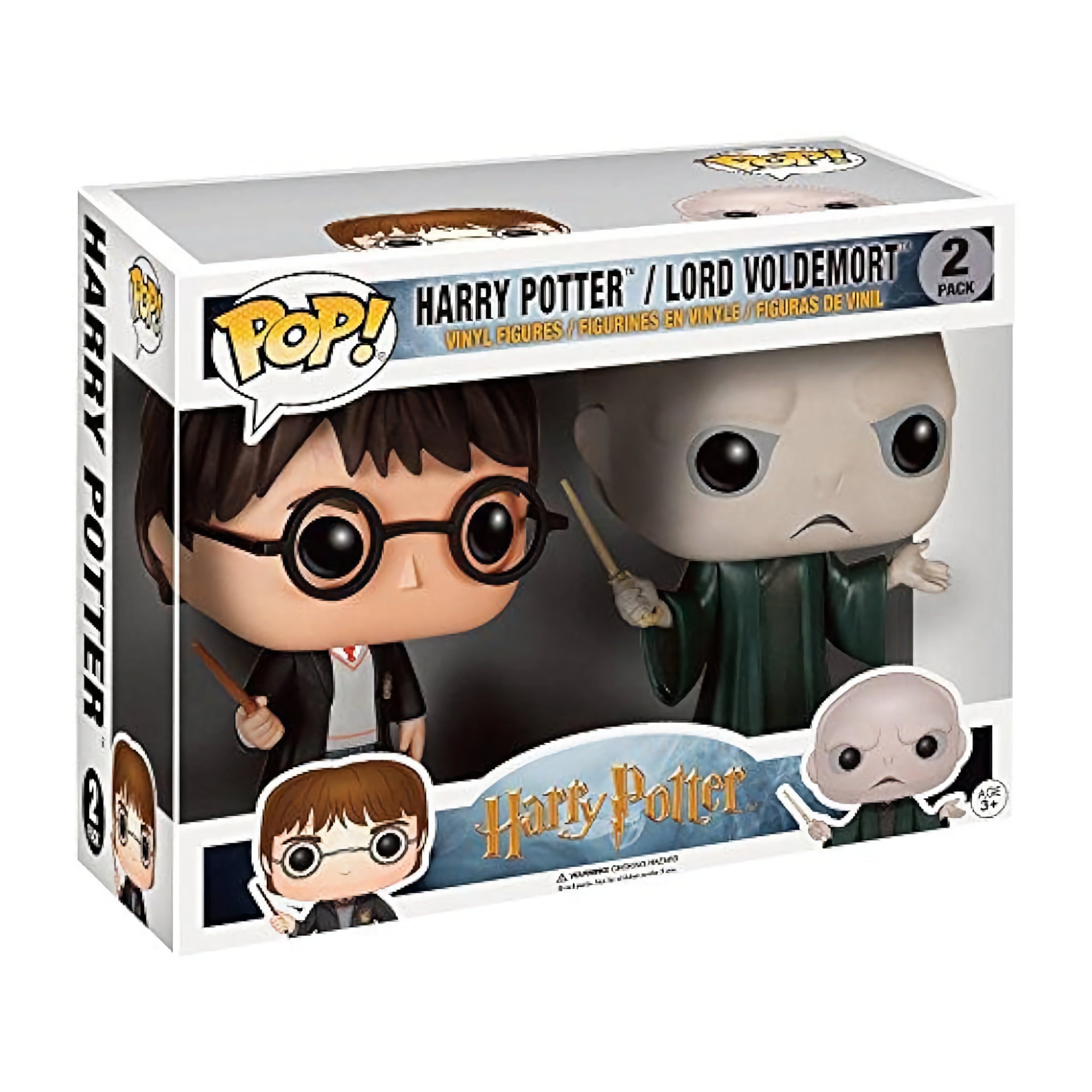 Harry Potter & Lord Voldemort (2-Pack) Funko Pop! 2021 FUNIMATION EXCLUSIVE