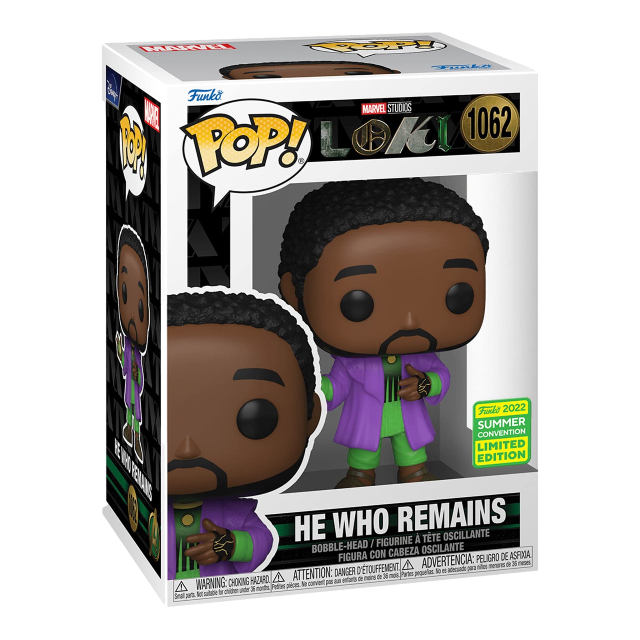 DAMAGED He Who Remains Funko Pop! 2022 SUMMER CON