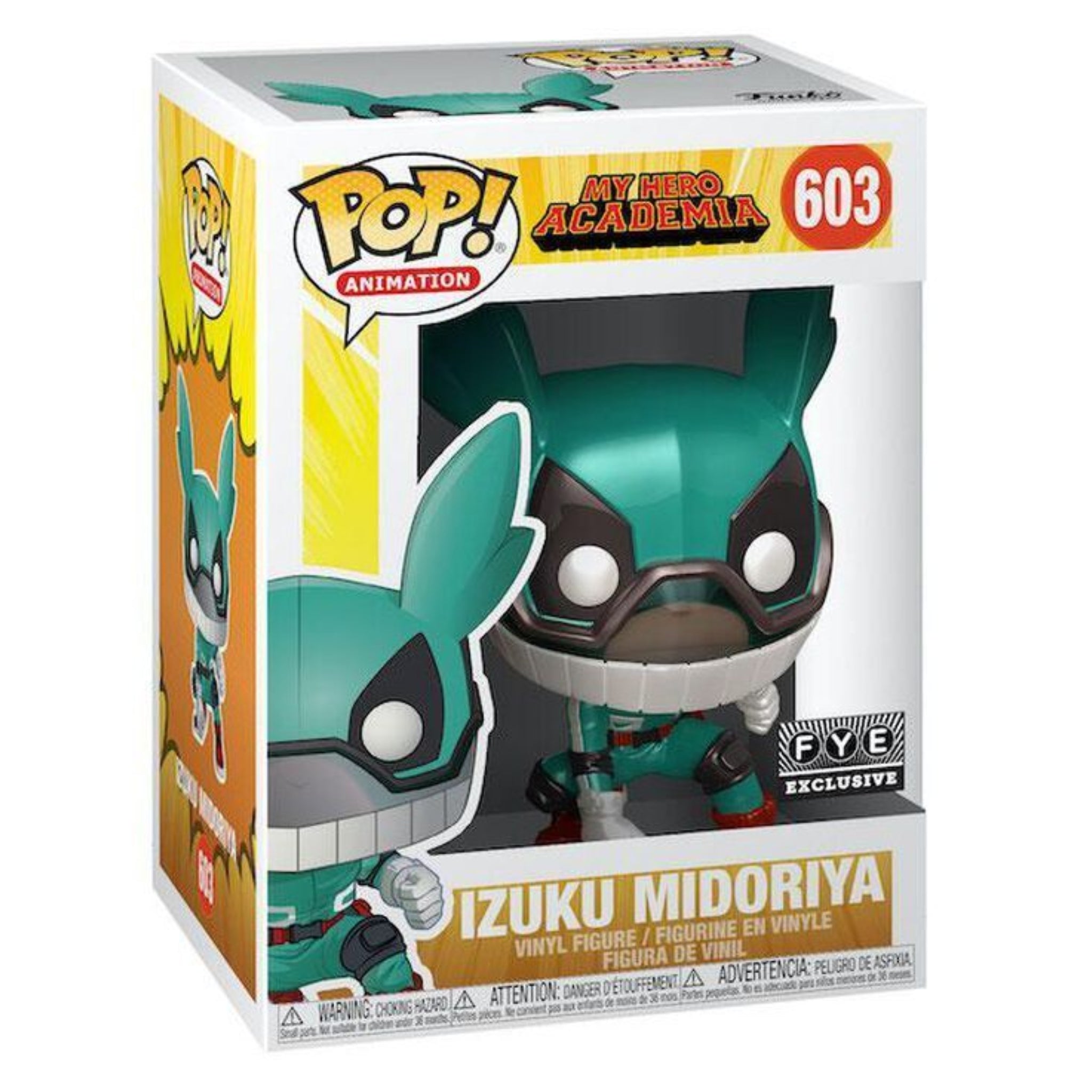 Izuku Midoriya METALLIC Funko Pop! FYE EXCLUSIVE