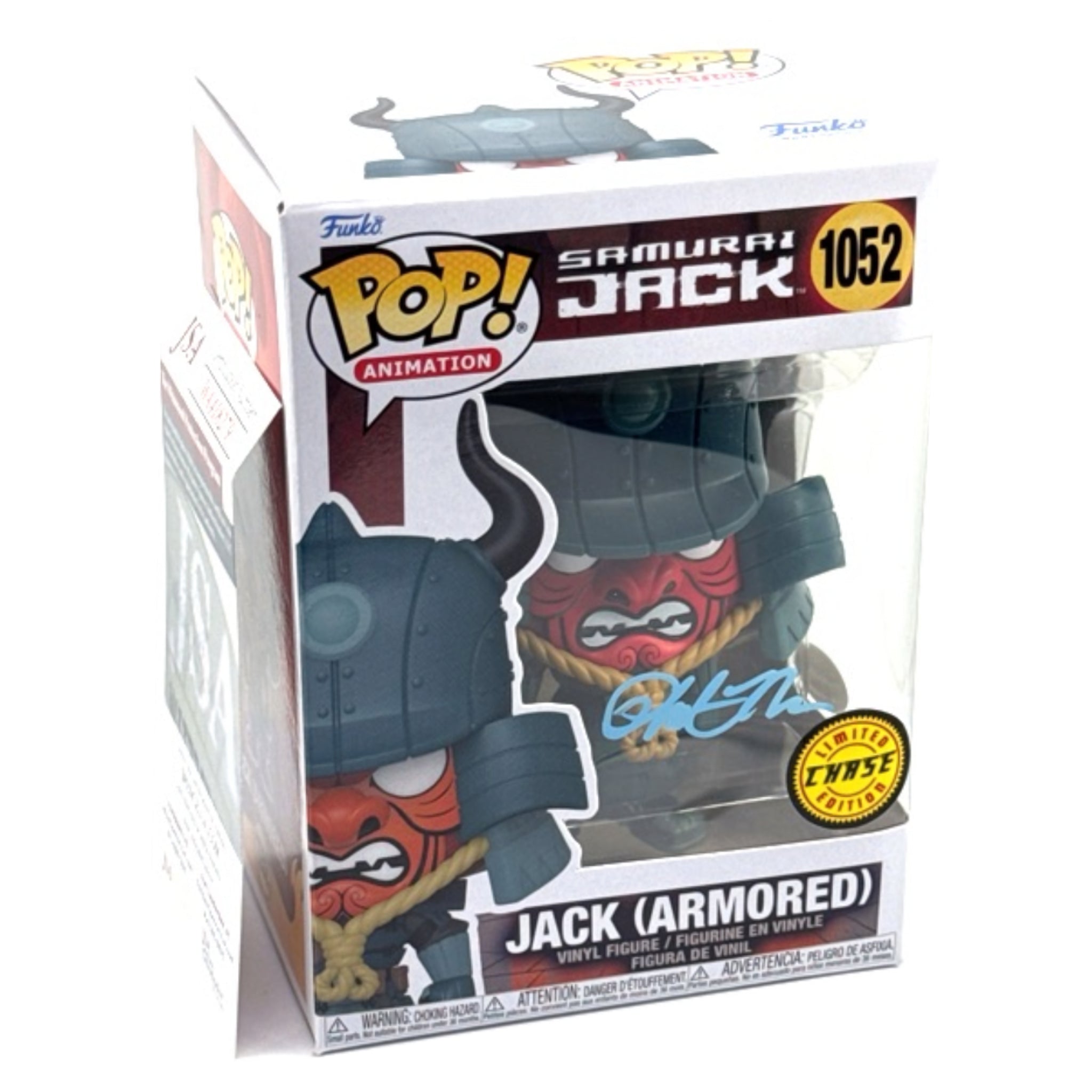 Jack (Armored) (Signed by Phil LaMarr) Funko Pop! CHASE