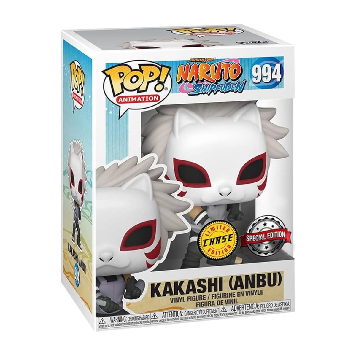 Naruto Shippuden Pop-Kakashi Hatake Anbu Mask Cosplay Limited Edition I Made Kakashi main image 4