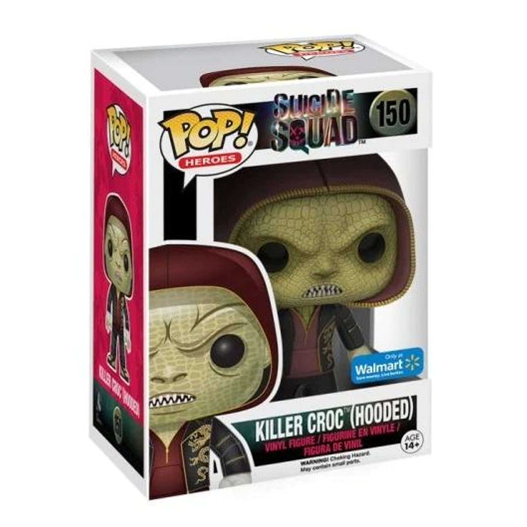 Killer Croc (Hooded) Funko Pop! WALMART EXCLUSIVE