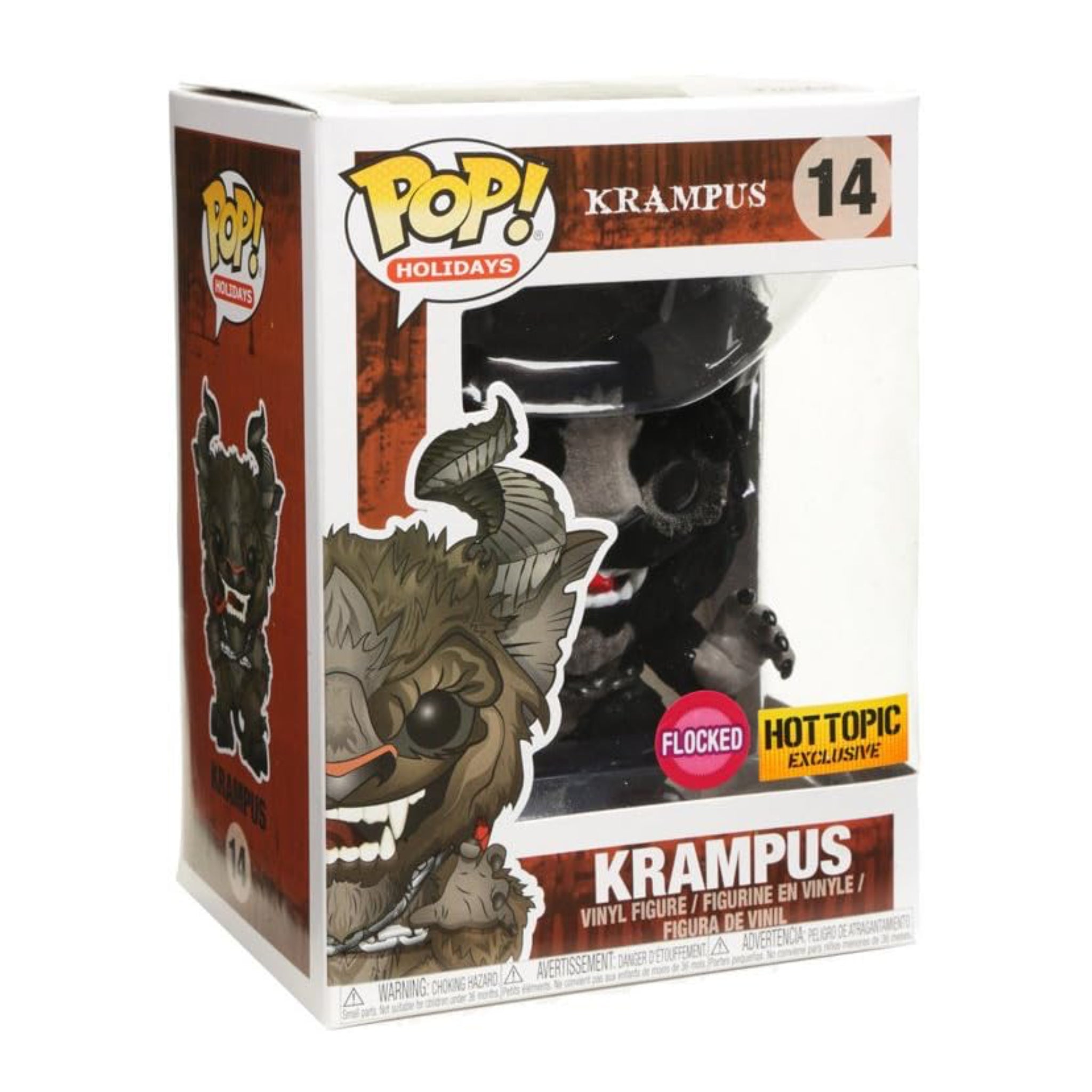 Krampus (Flocked) Funko Pop! HOT TOPIC EXCLUSIVE