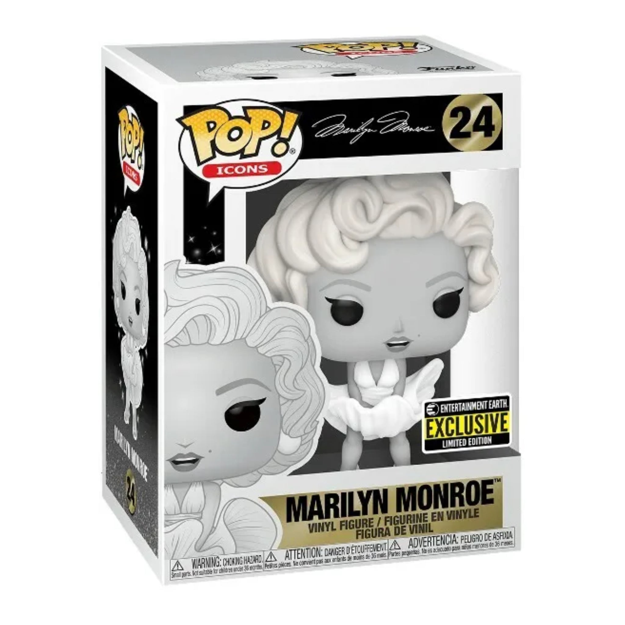 Marilyn Monroe (Black & White) Funko Pop! EE EXCLUSIVE