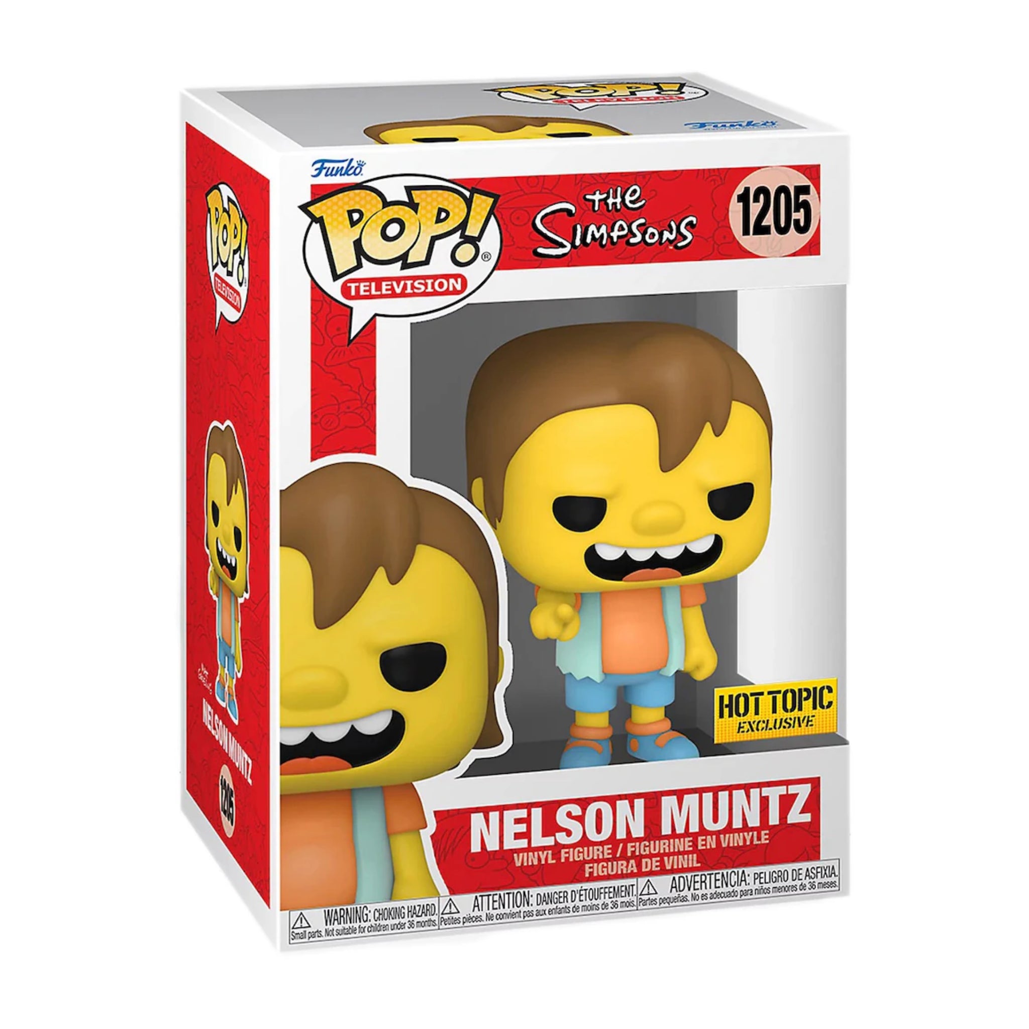 Nelson Muntz Funko Pop! HOT TOPIC EXCLUSIVE