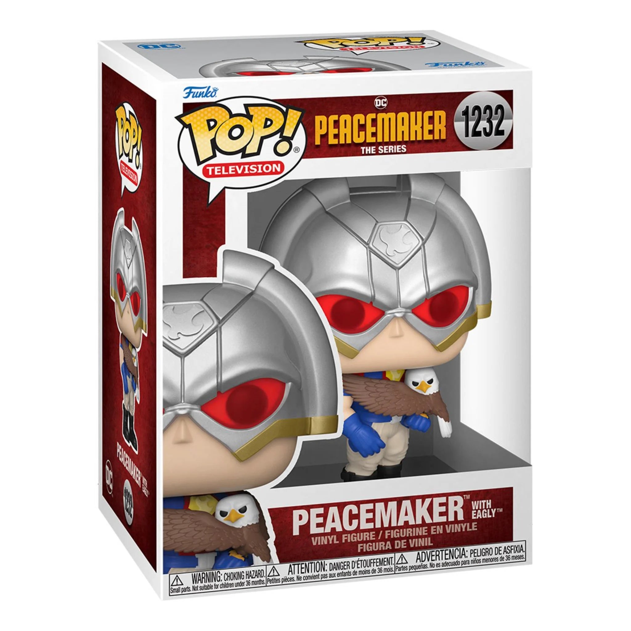 Peacemaker with Eagly Funko Pop!
