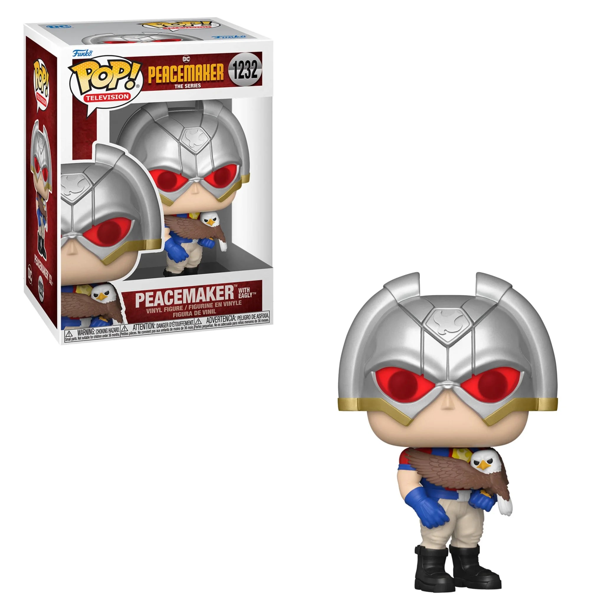 Peacemaker with Eagly Funko Pop!