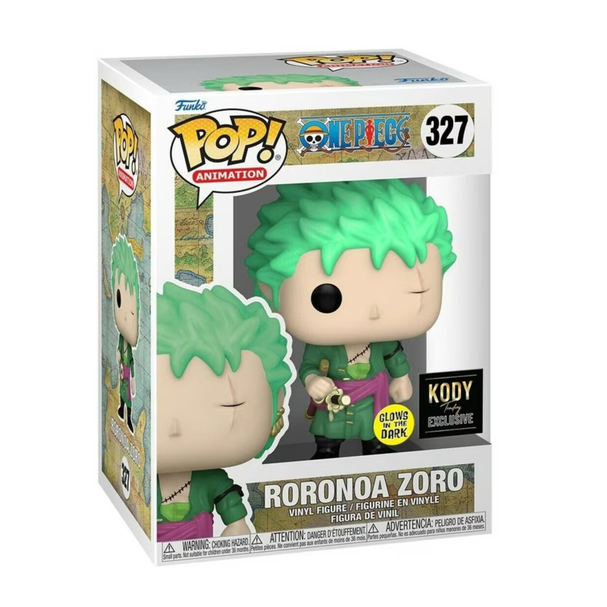 Roronoa Zoro GITD Funko Pop! KODY EXCLUSIVE