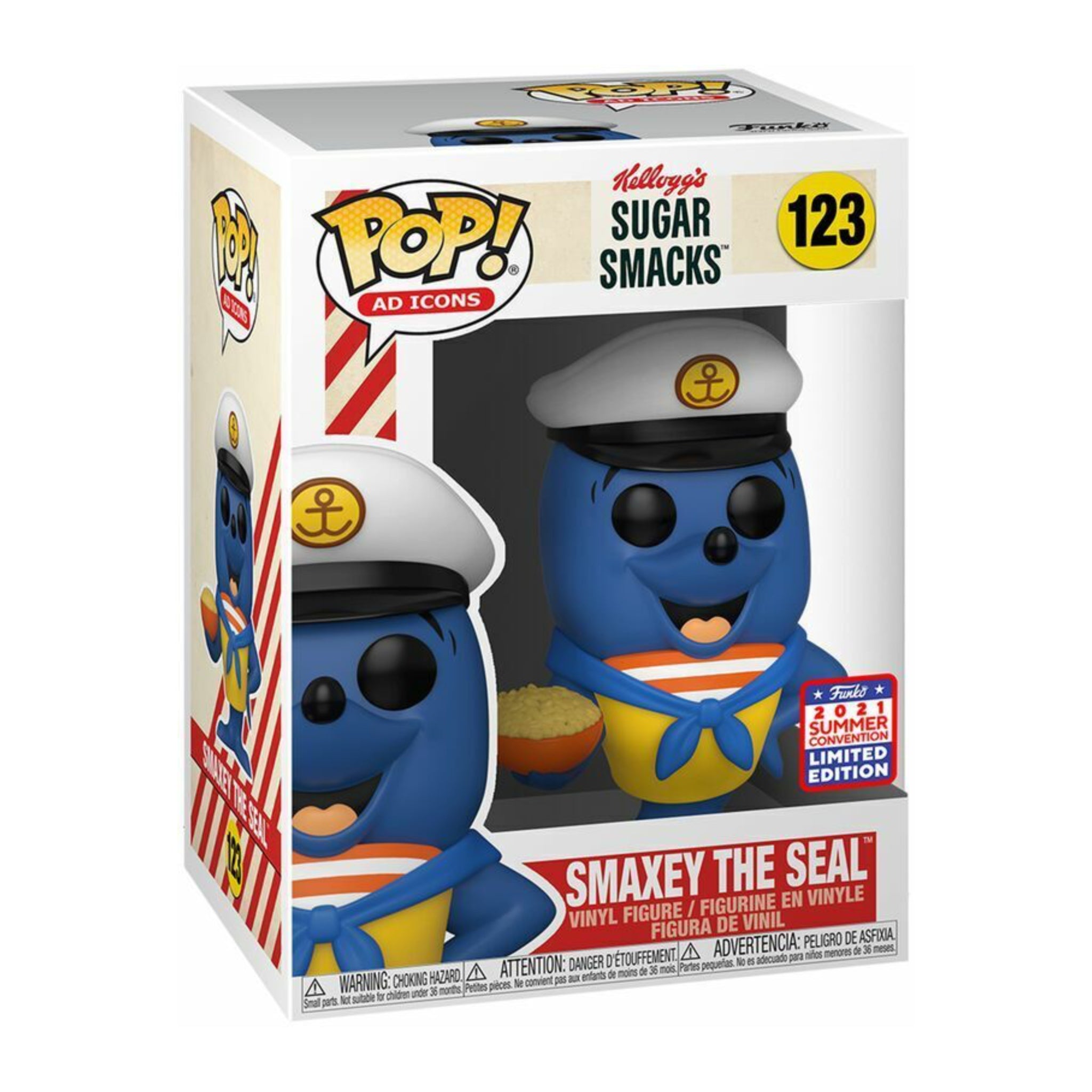 Smaxey the Seal LIMITED EDITION Funko Pop! 2021 SUMMER VIRTUAL FUNKON