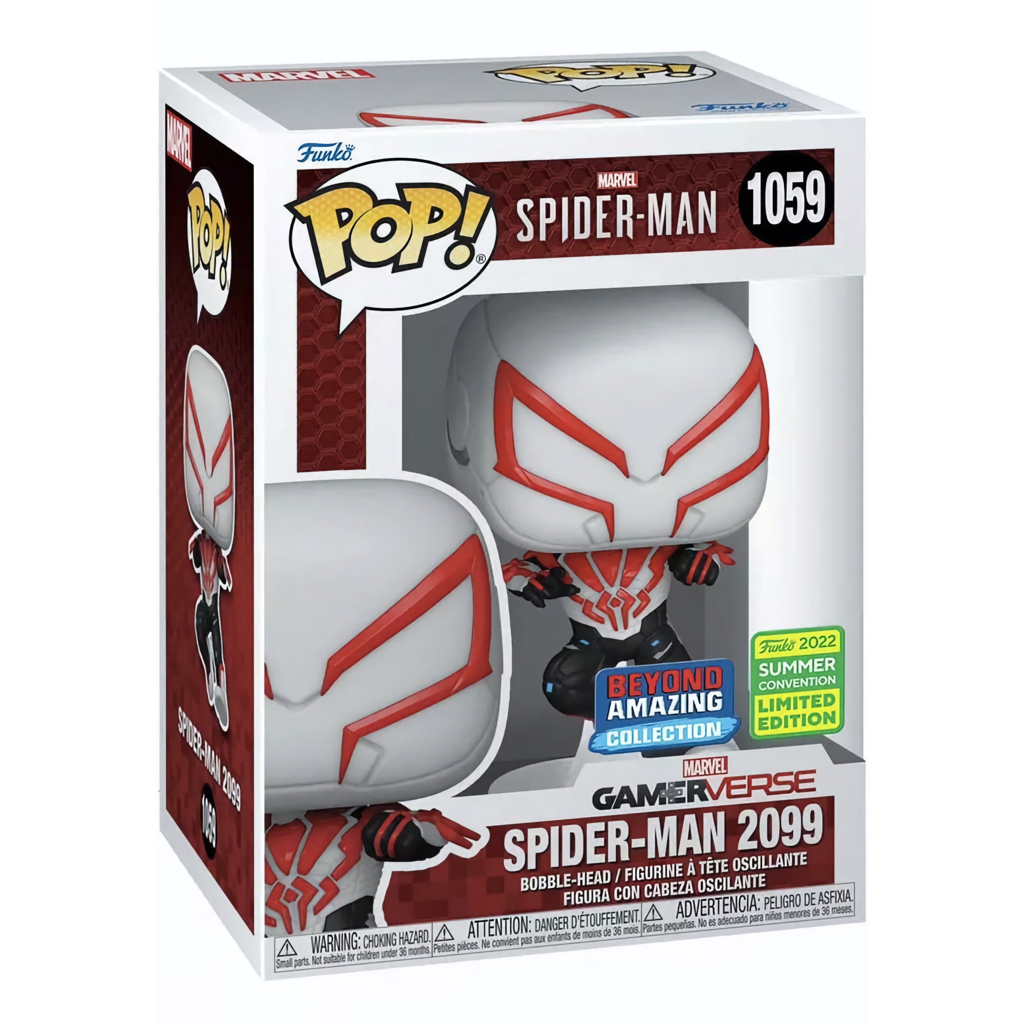 DAMAGED Spider-Man 2099 Funko Pop! 2022 SUMMER CON