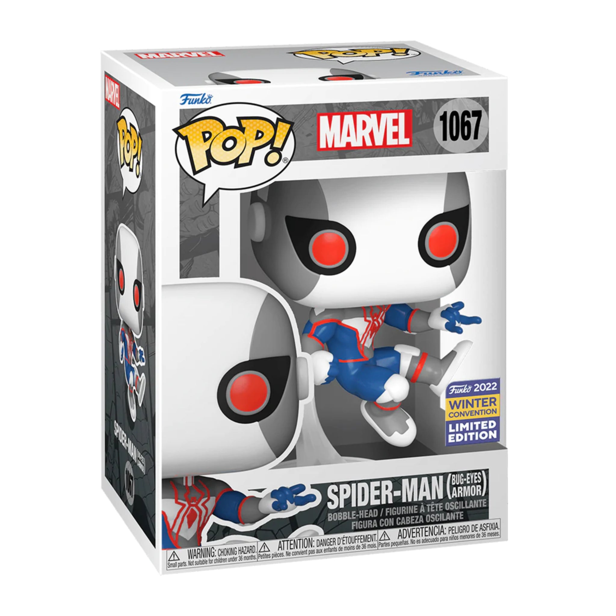 Spider-Man (Bug-Eyes Armor) Funko Pop! 2022 WINTER CON