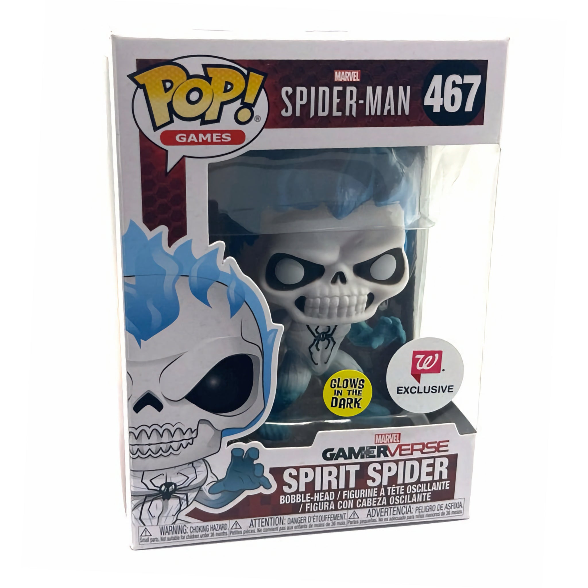 Spirit Spider GITD Funko Pop! WALGREENS EXCLUSIVE