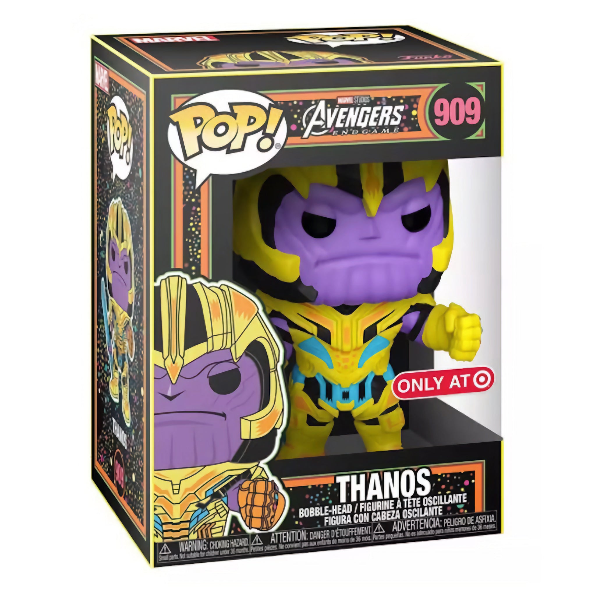 Thanos (Blacklight) Funko Pop! TARGET EXCLUSIVE