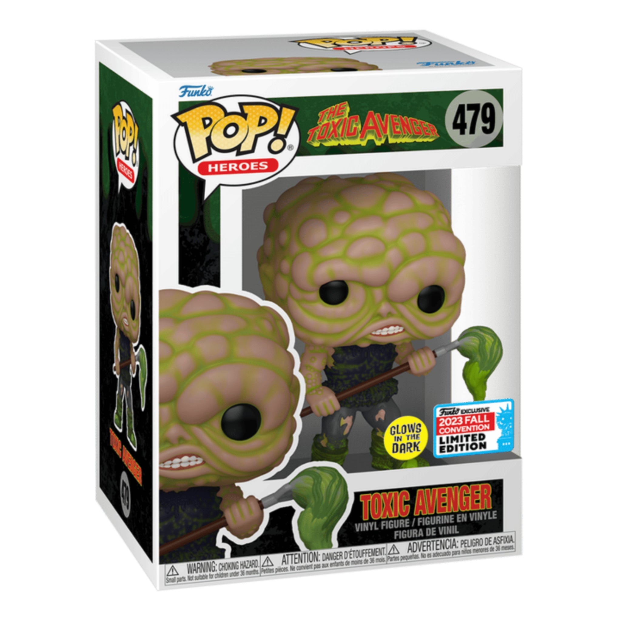 Toxic Avenger GITD Funko Pop! 2023 FALL CON