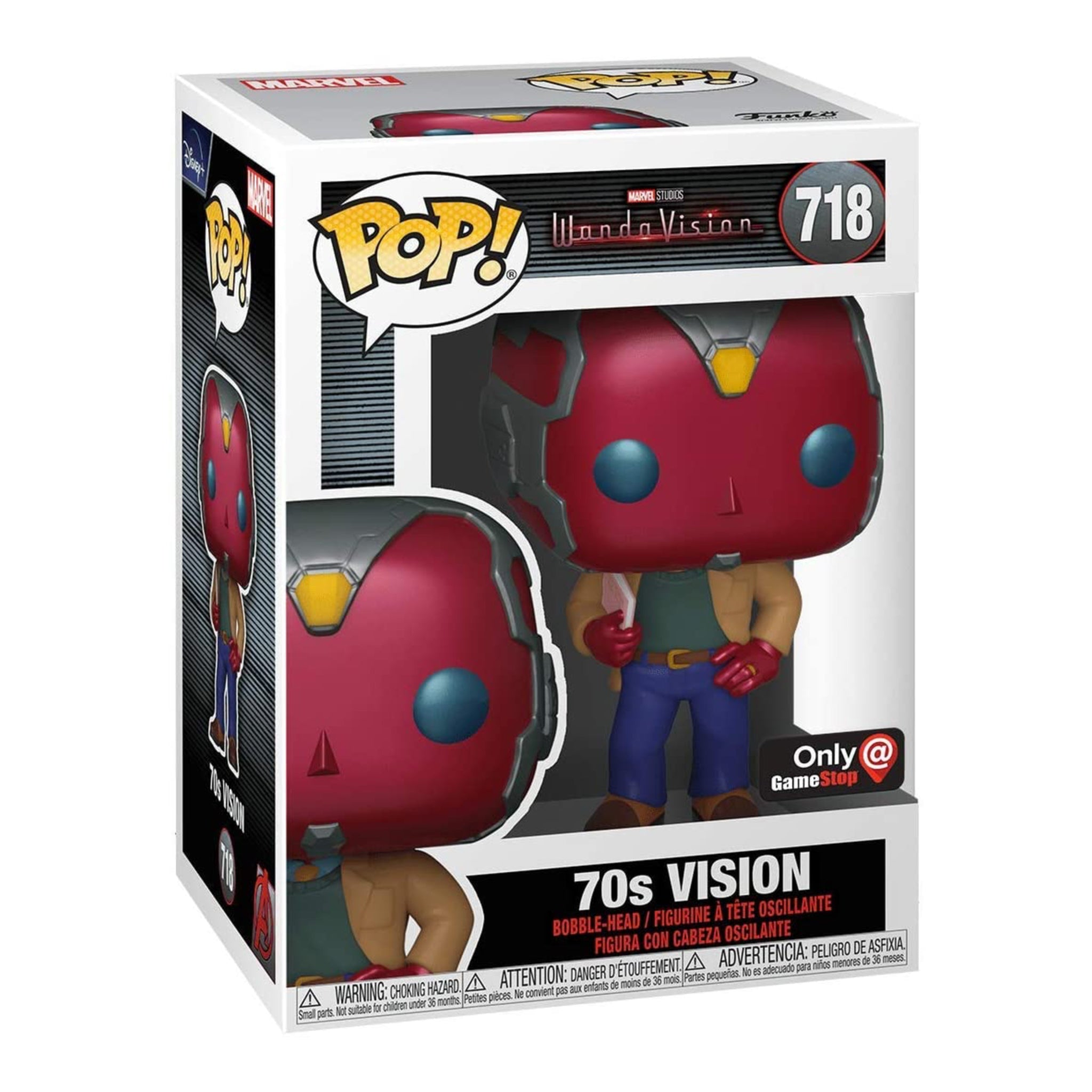 70s Vision Funko Pop! GAMESTOP EXCLUSIVE