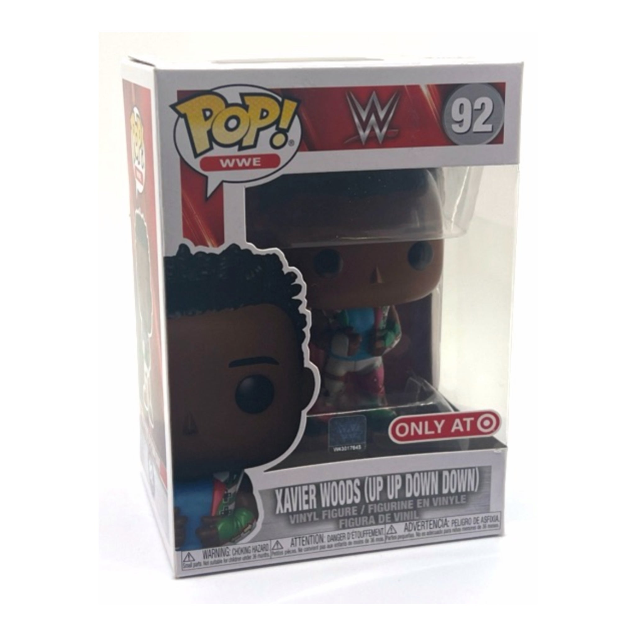 Xavier Woods (Up Up Down Down) Funko Pop! TARGET EXCLUSIVE