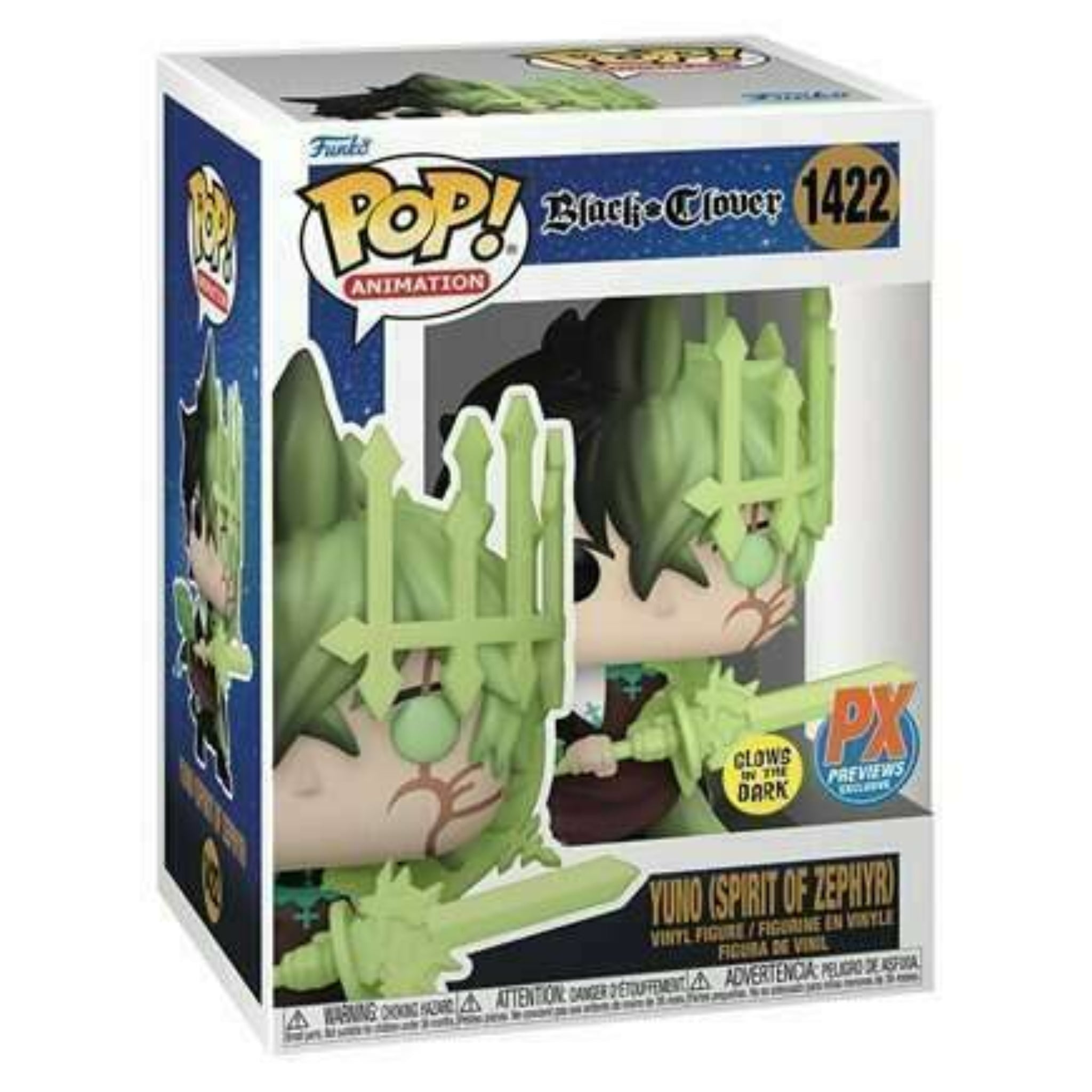 Yuno (Spirit Of Zephyr) GITD Funko Pop! PX PREVIEWS EXCLUSIVE