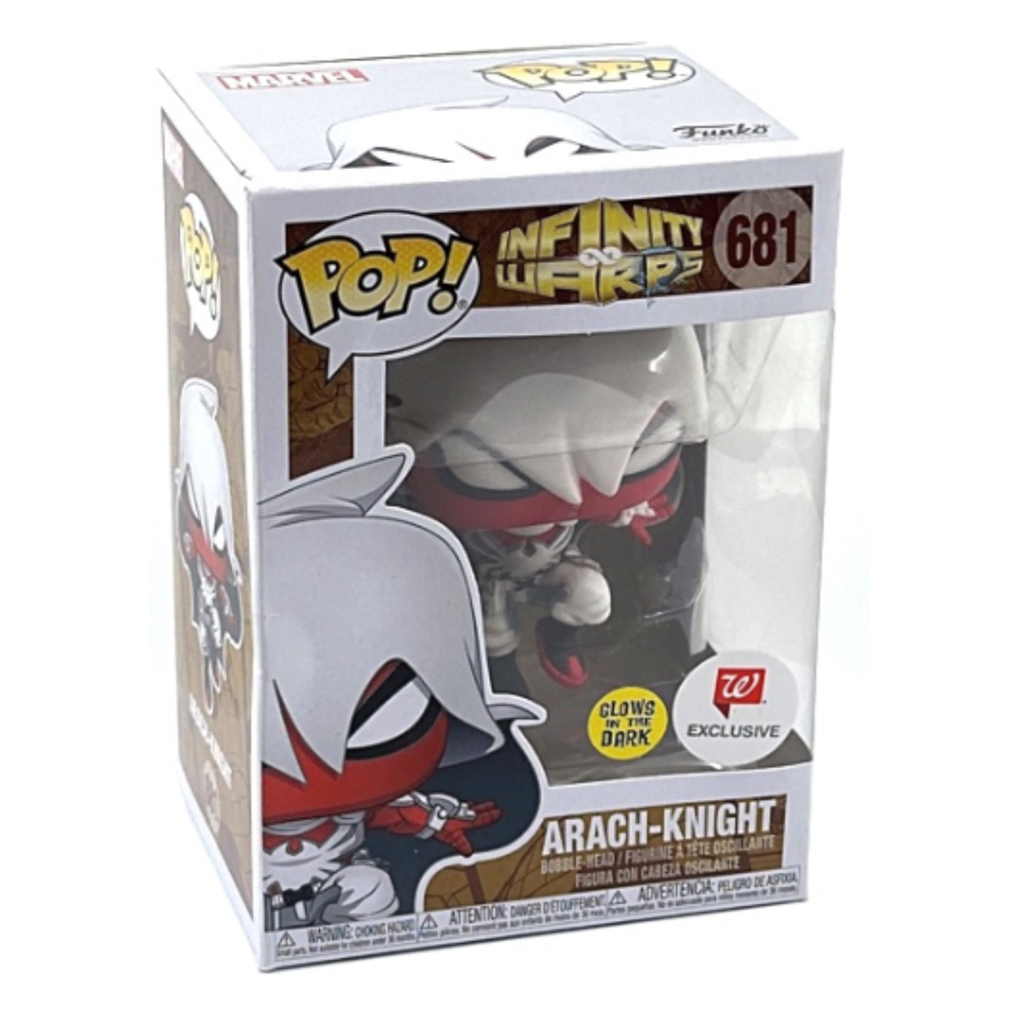 Arach-Knight (GITD) Funko Pop! WALGREENS EXCLUSIVE