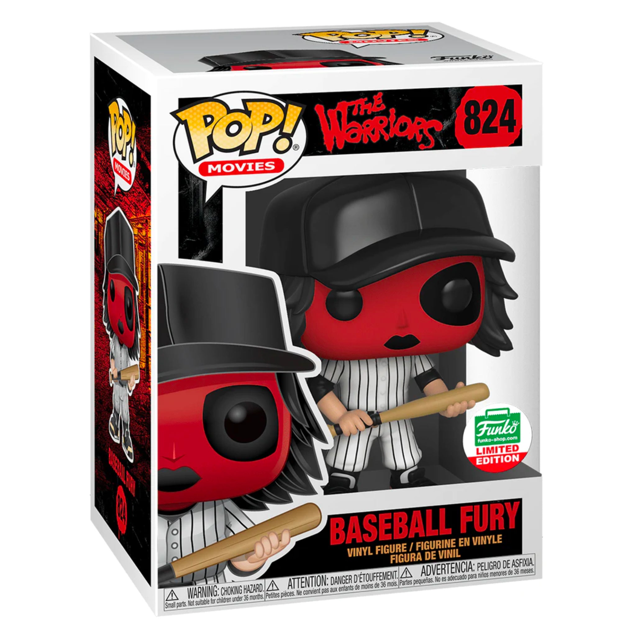 Baseball Fury (Red) Funko Pop! FUNKO EXCLUSIVE