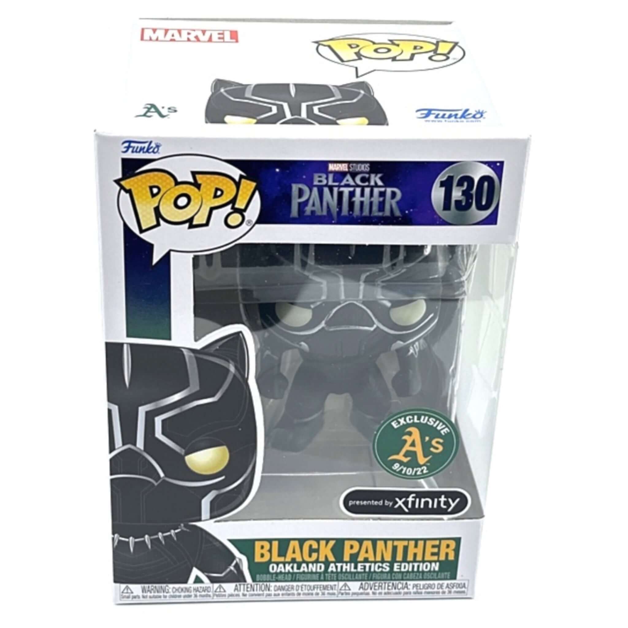 Black Panther Oakland Athletics Pop! Wakanda Meets Athletics Pride!