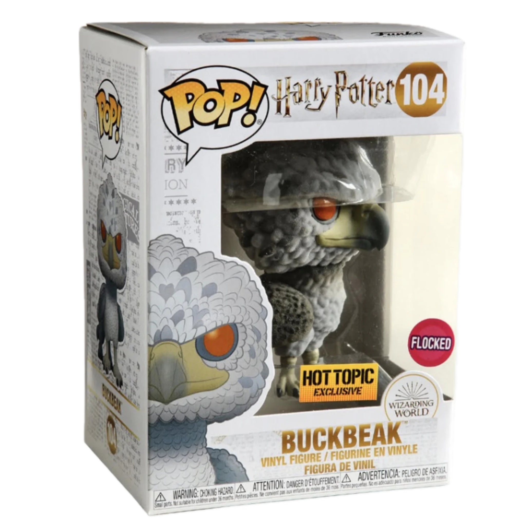 Buckbeak FLOCKED Funko Pop! HOT TOPIC EXCLUSIVE