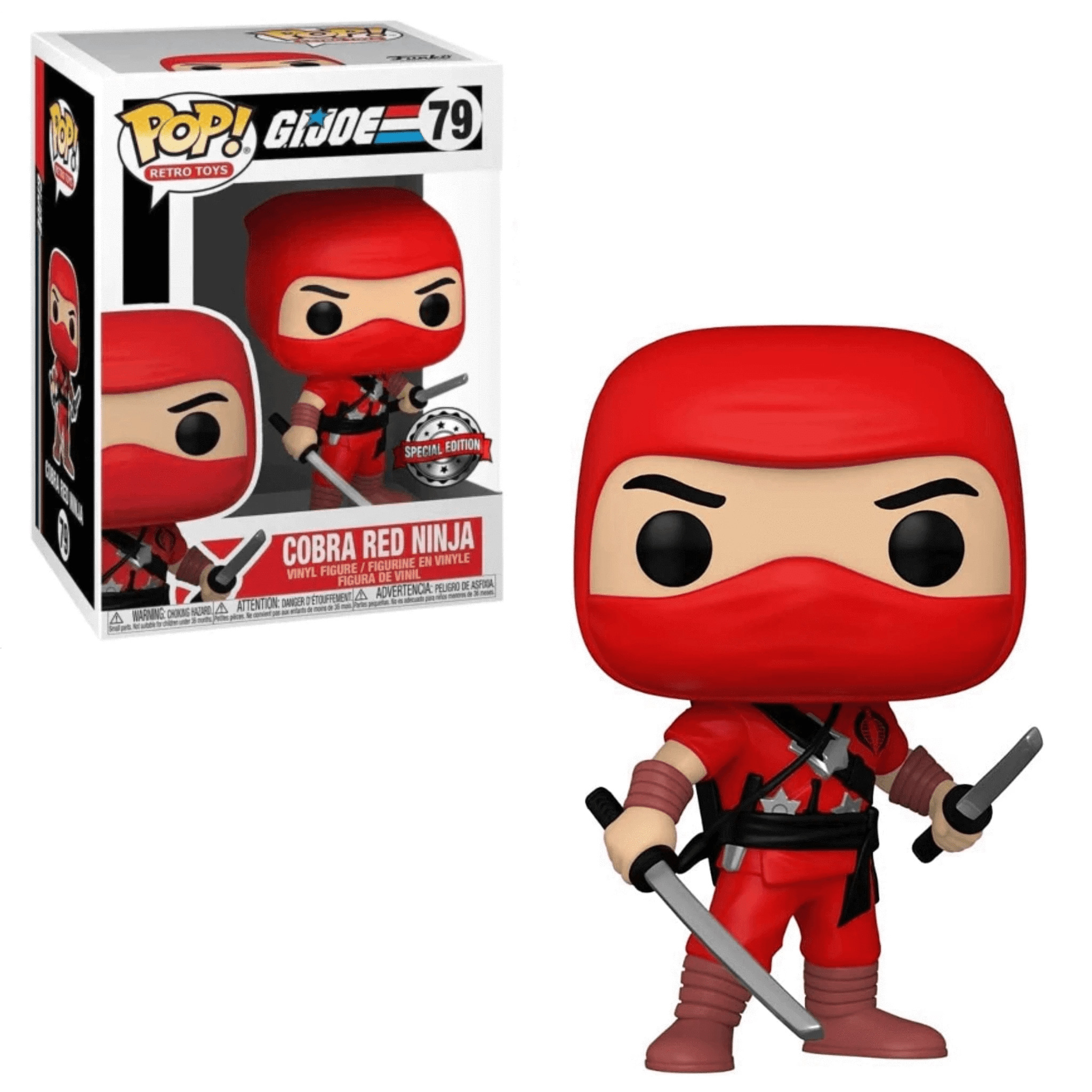 Cobra Red Ninja Funko Pop! SPECIAL EDITION-Jingle Truck Toys