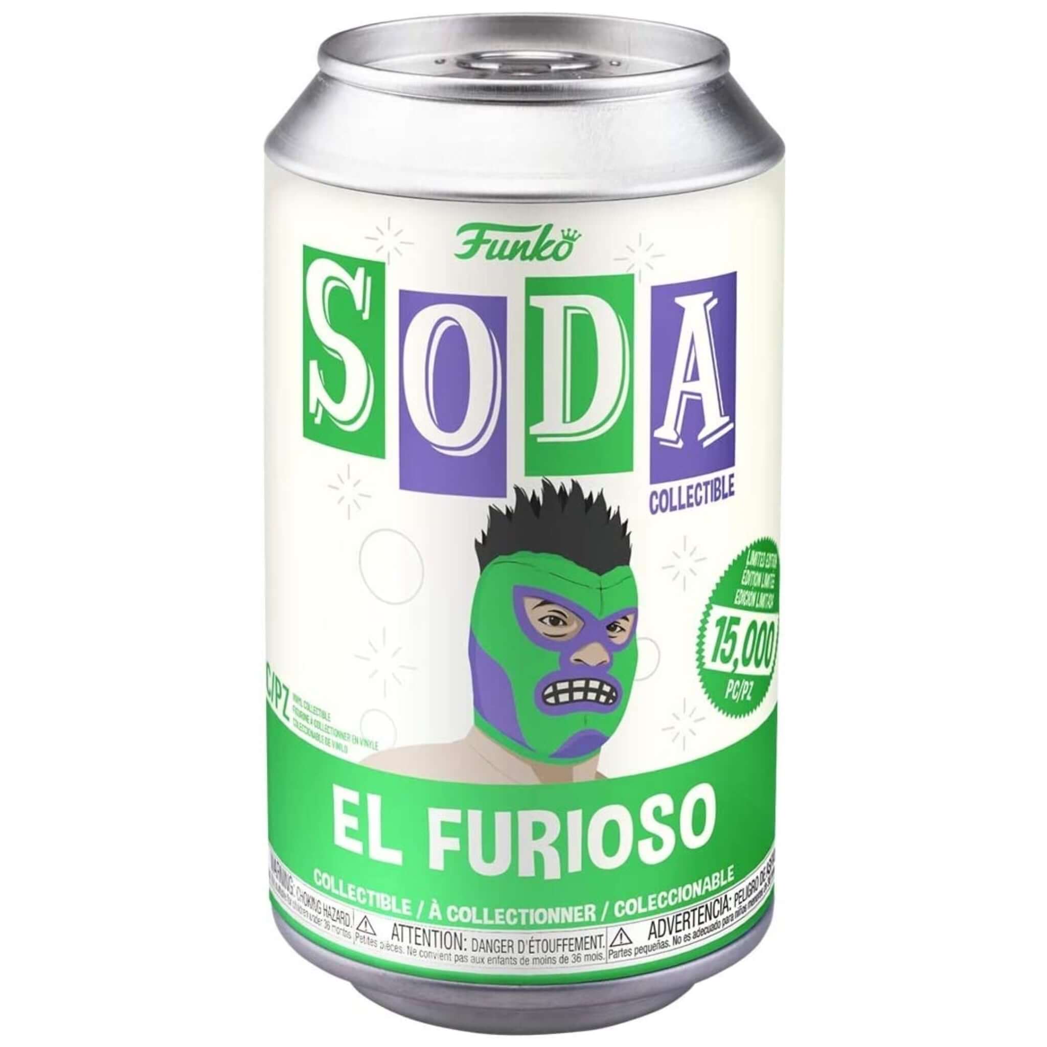 El Furioso [Soda] Funko Pop! (SEALED BLACK BAG)-Jingle Truck Toys