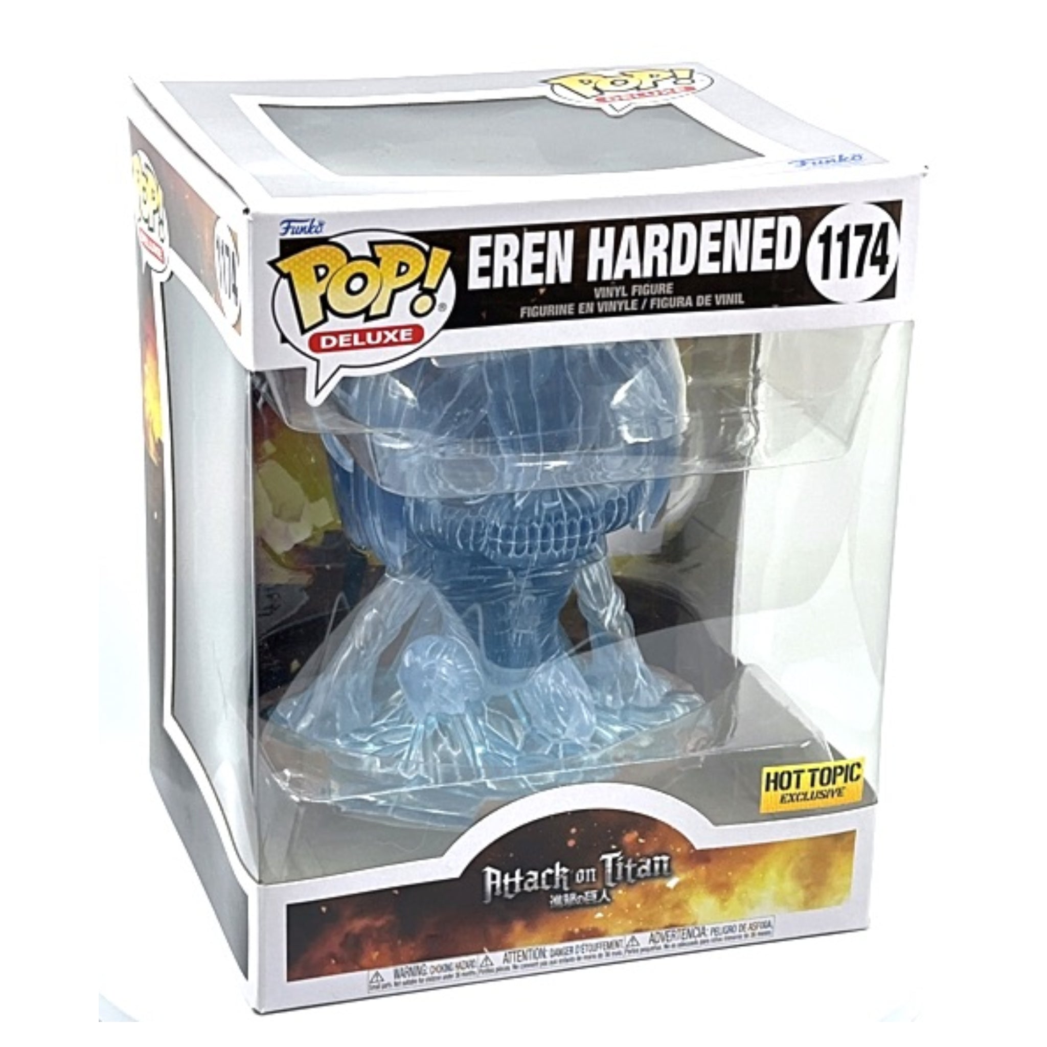 Eren Hardened Funko Pop! HOT TOPIC EXCLUSIVE