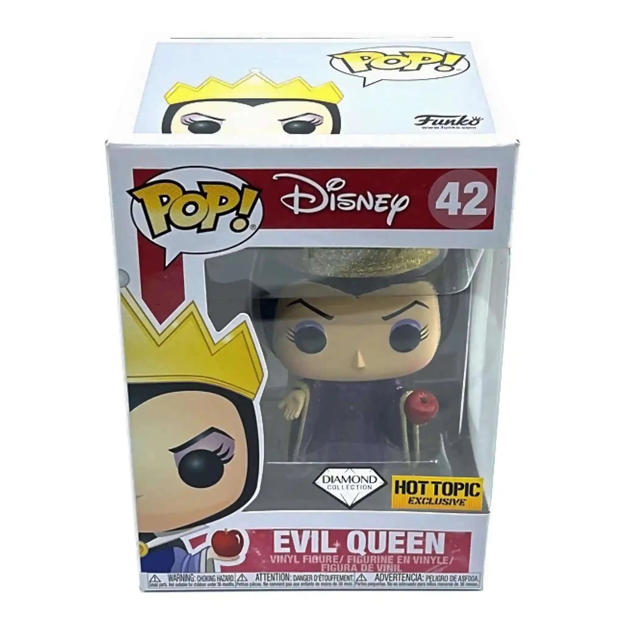 Evil Queen (Diamond) Funko Pop! HOT TOPIC EXCLUSIVE-Jingle Truck Toys