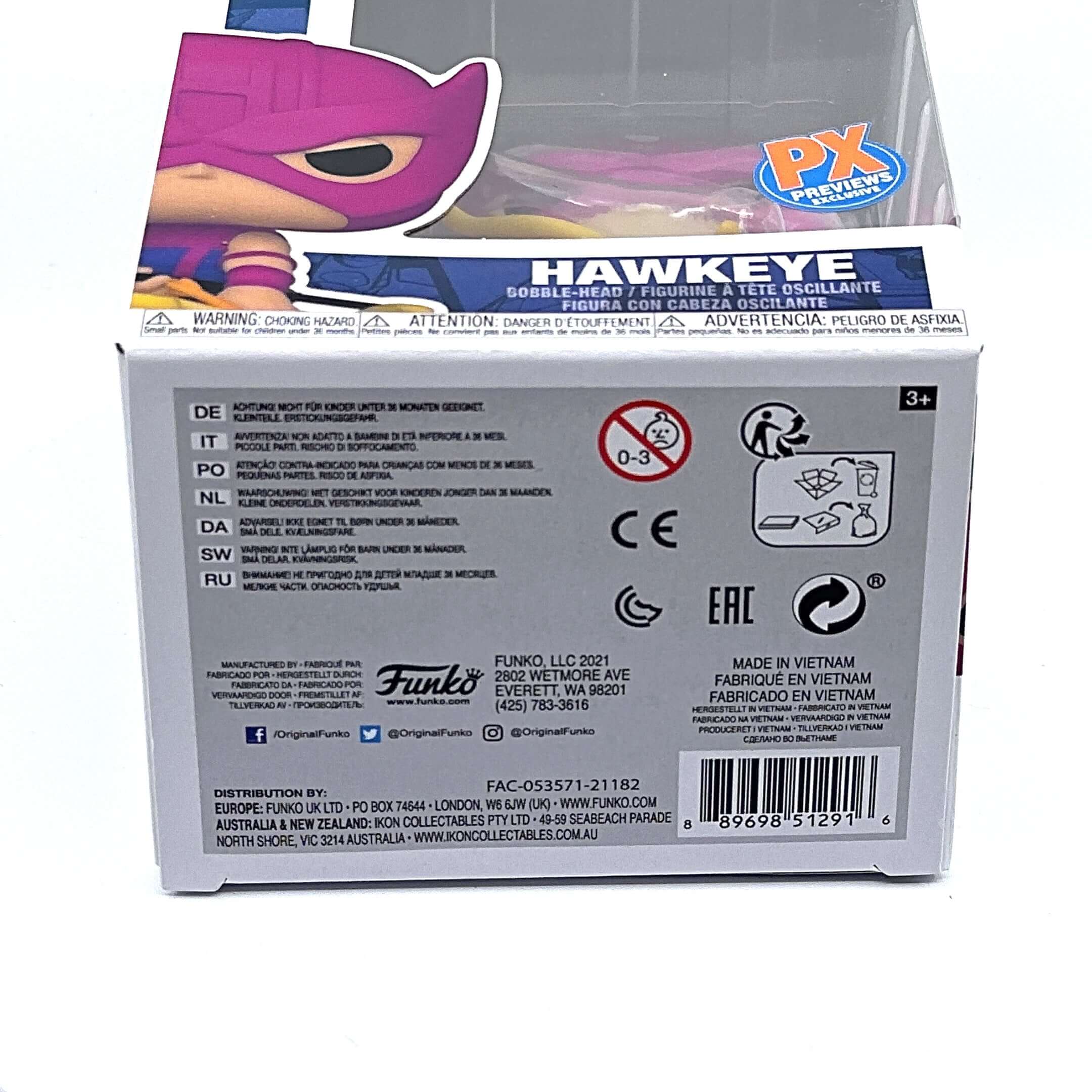 Hawkeye Funko Pop! PX EXCLUSIVE-Jingle Truck Toys