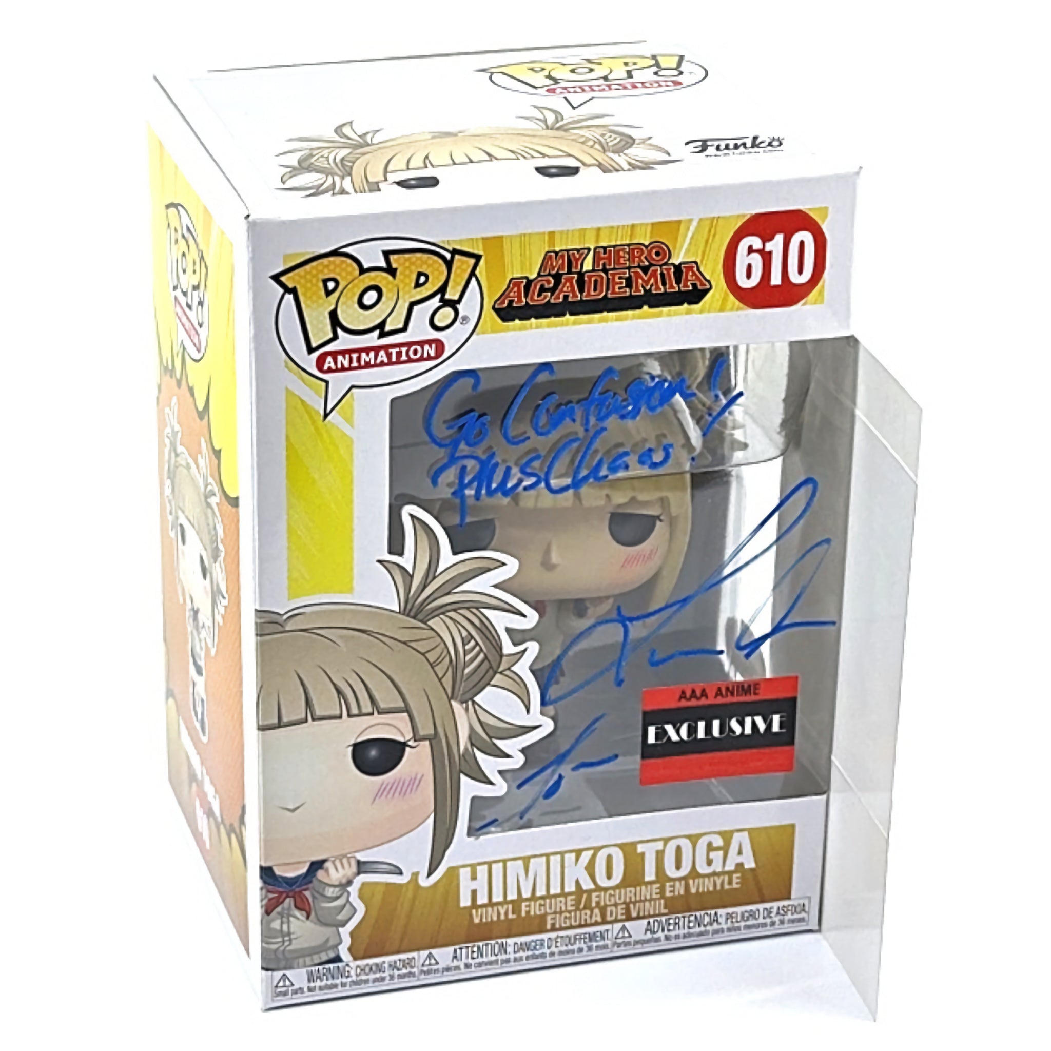 Himiko Toga Funko Pop! (Signed by Leah Clark) AAA EXCLUSIVE