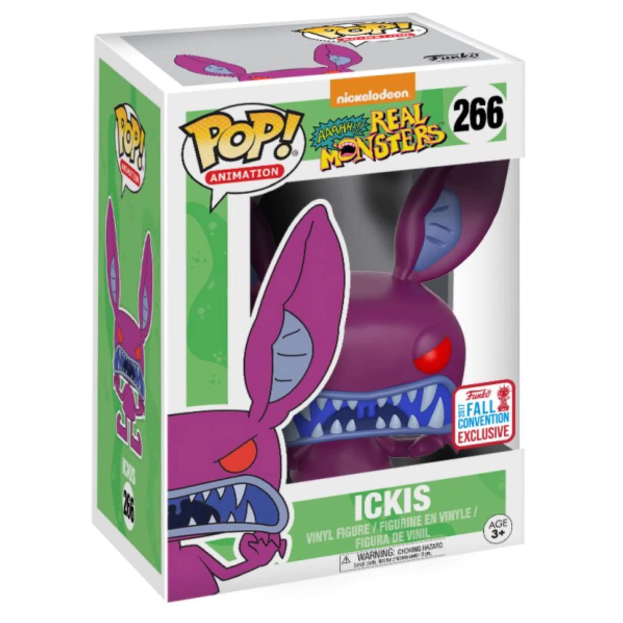 Ickis (Scary) Funko Pop! 2017 FALL CON-Jingle Truck Toys