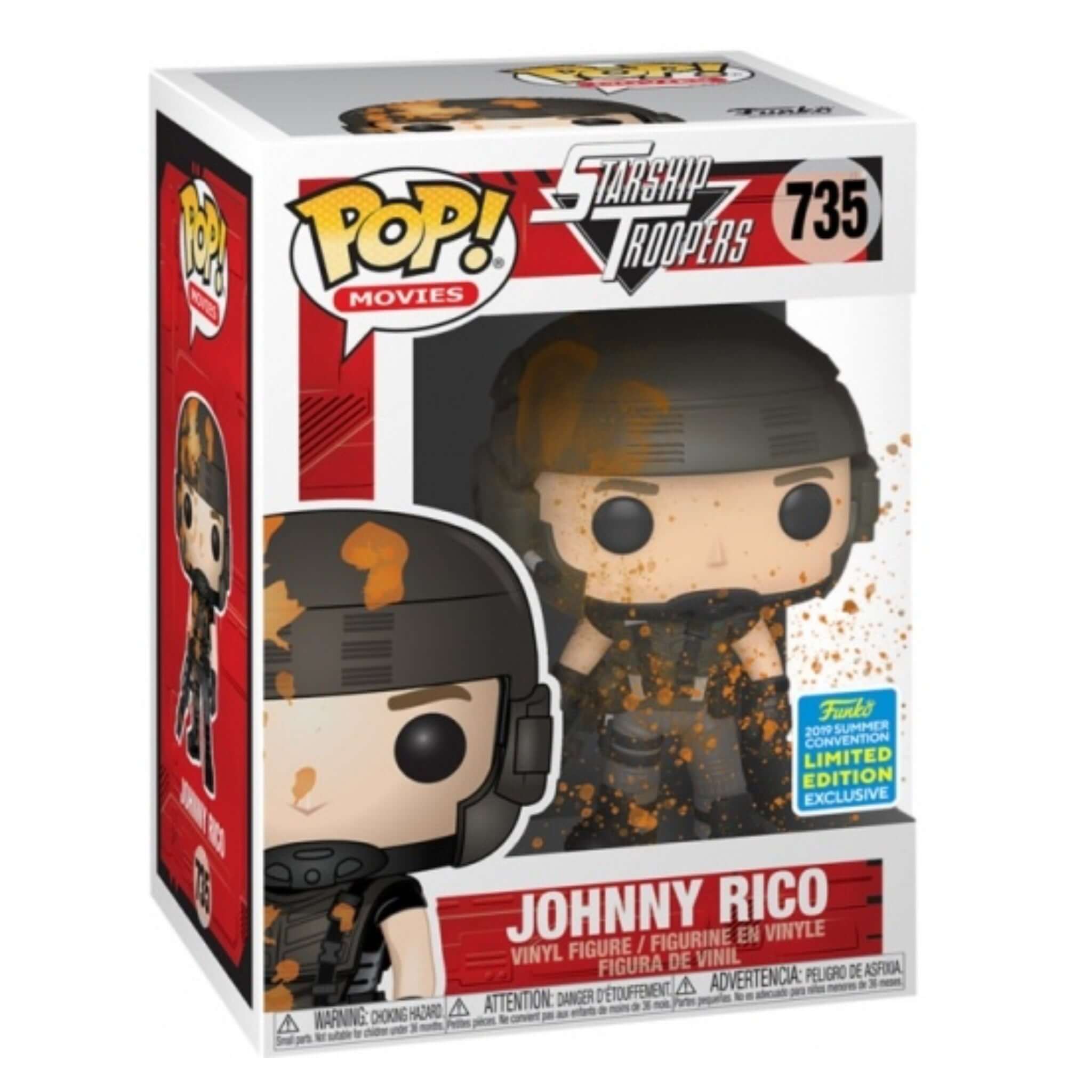 Johnny Rico (Muddy) Funko Pop! 2019 SUMMER CON-Jingle Truck Toys