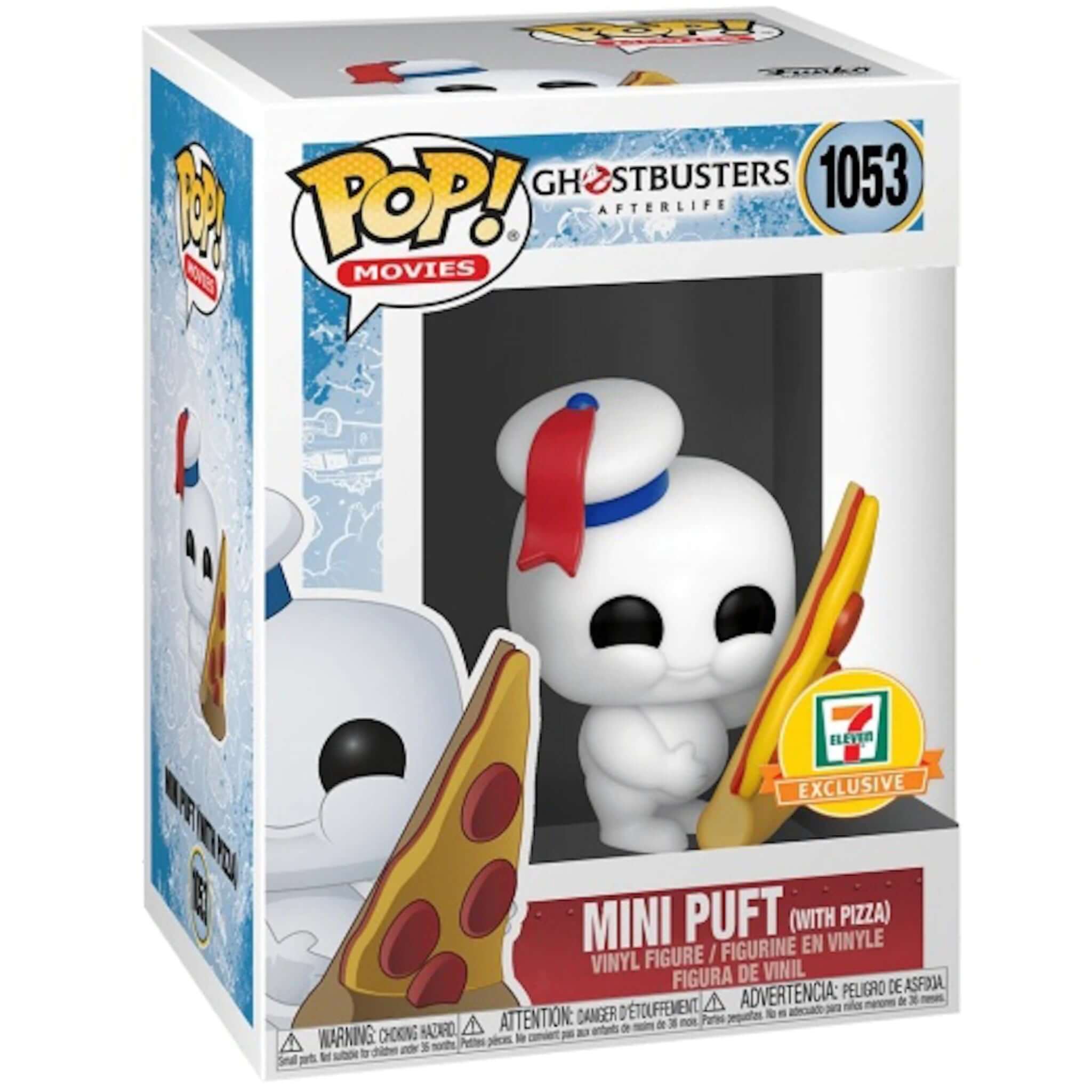 Mini Puft with Pizza 7-Eleven Exclusive A Tasty Twist on Ghosts