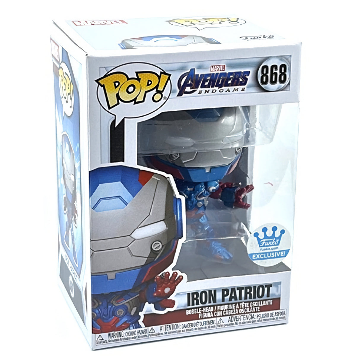 Iron patriot hot sale funko pop